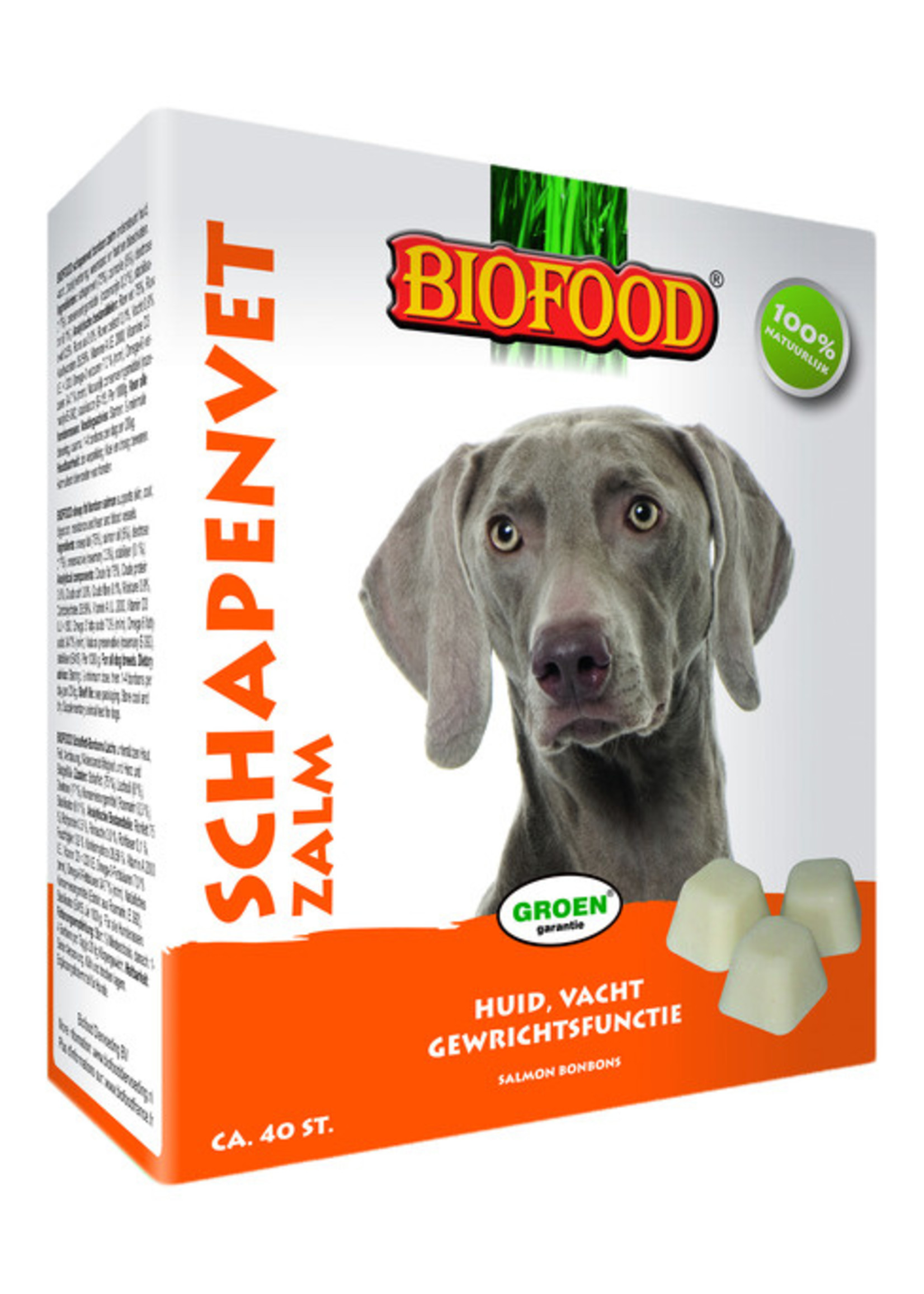 Biofood Biofood schapenvet maxi zalm 40st