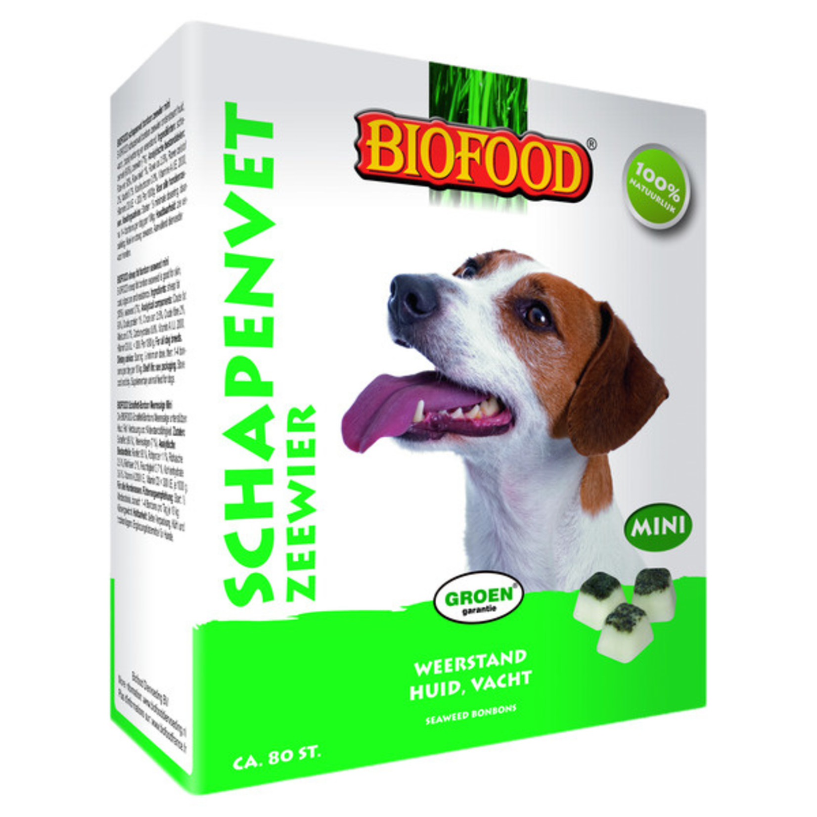 Biofood Biofood schapenvet mini zeewier 80st