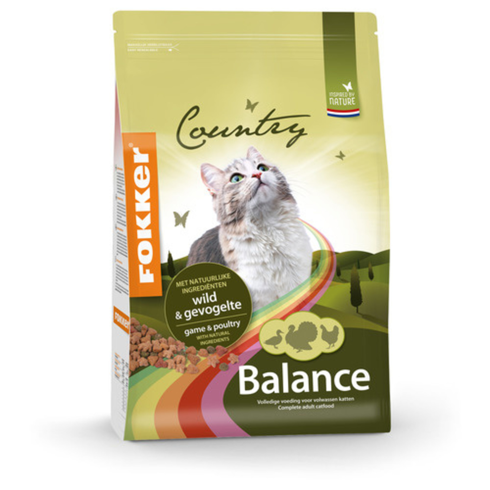 Fokker Fokker Country cat balance wild&gevogelte 2,5kg