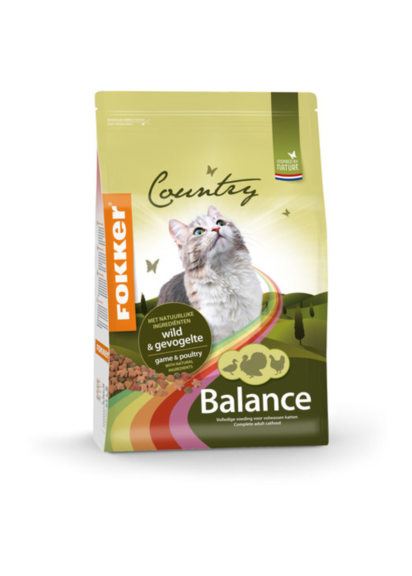 Fokker Fokker Country cat balance wild&gevogelte 2,5kg