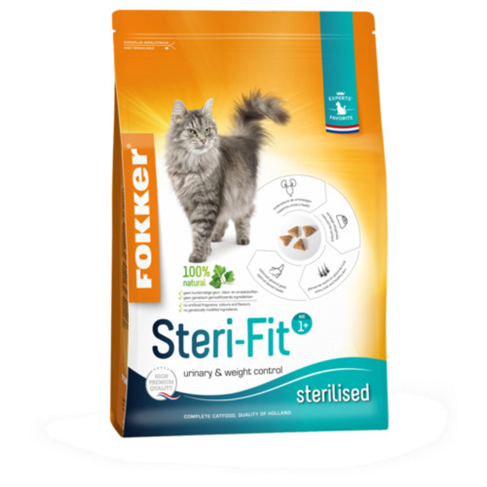 Fokker Fokker cat steri-fit  2,5kg