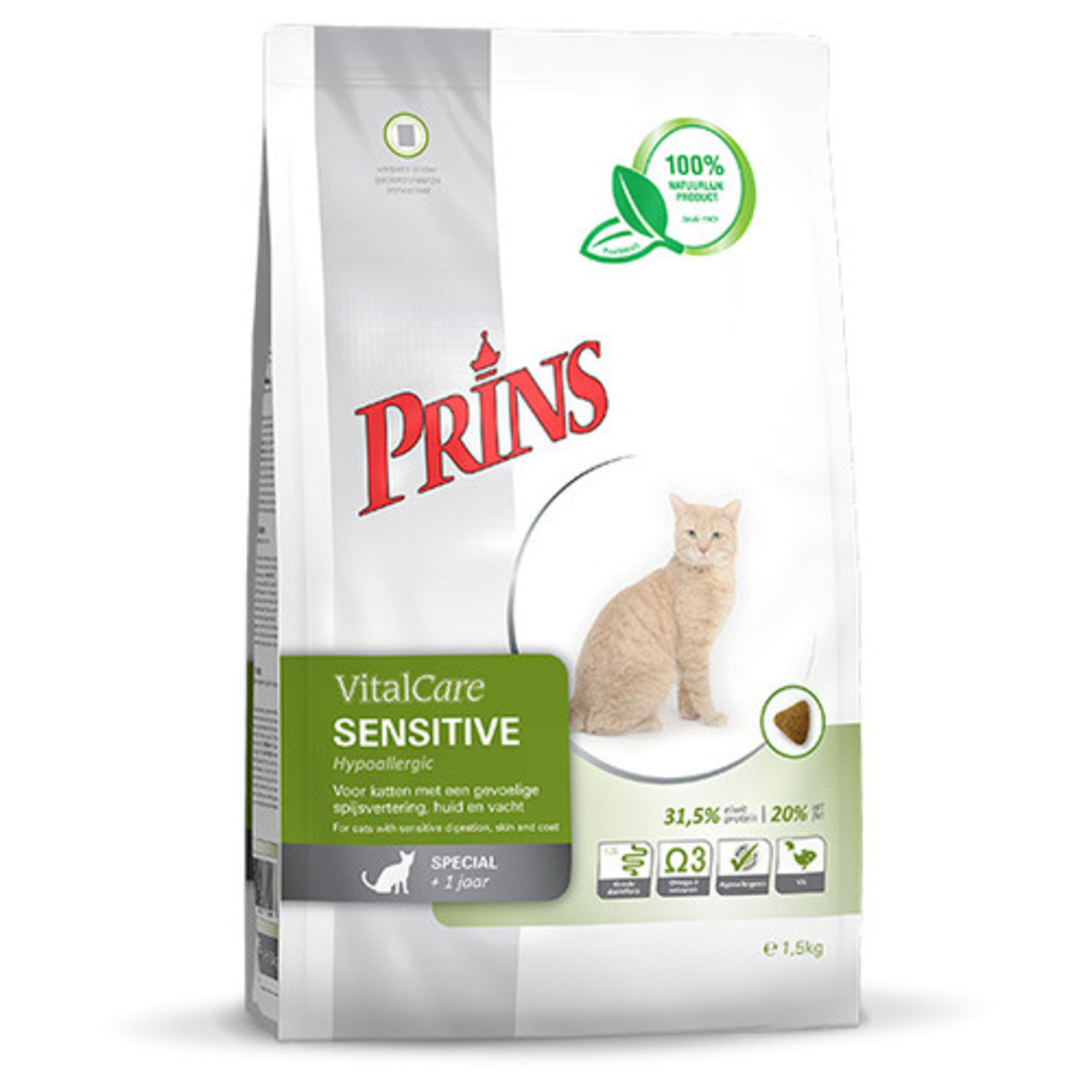 prins Prins VitalCare sensitive hypoallergic  1,5kg