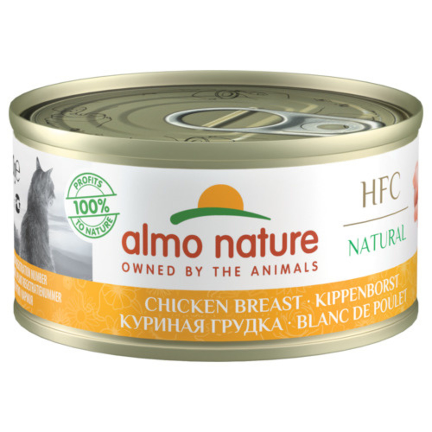 Almo nature Almo Nature HFC cat kipborst  70gr