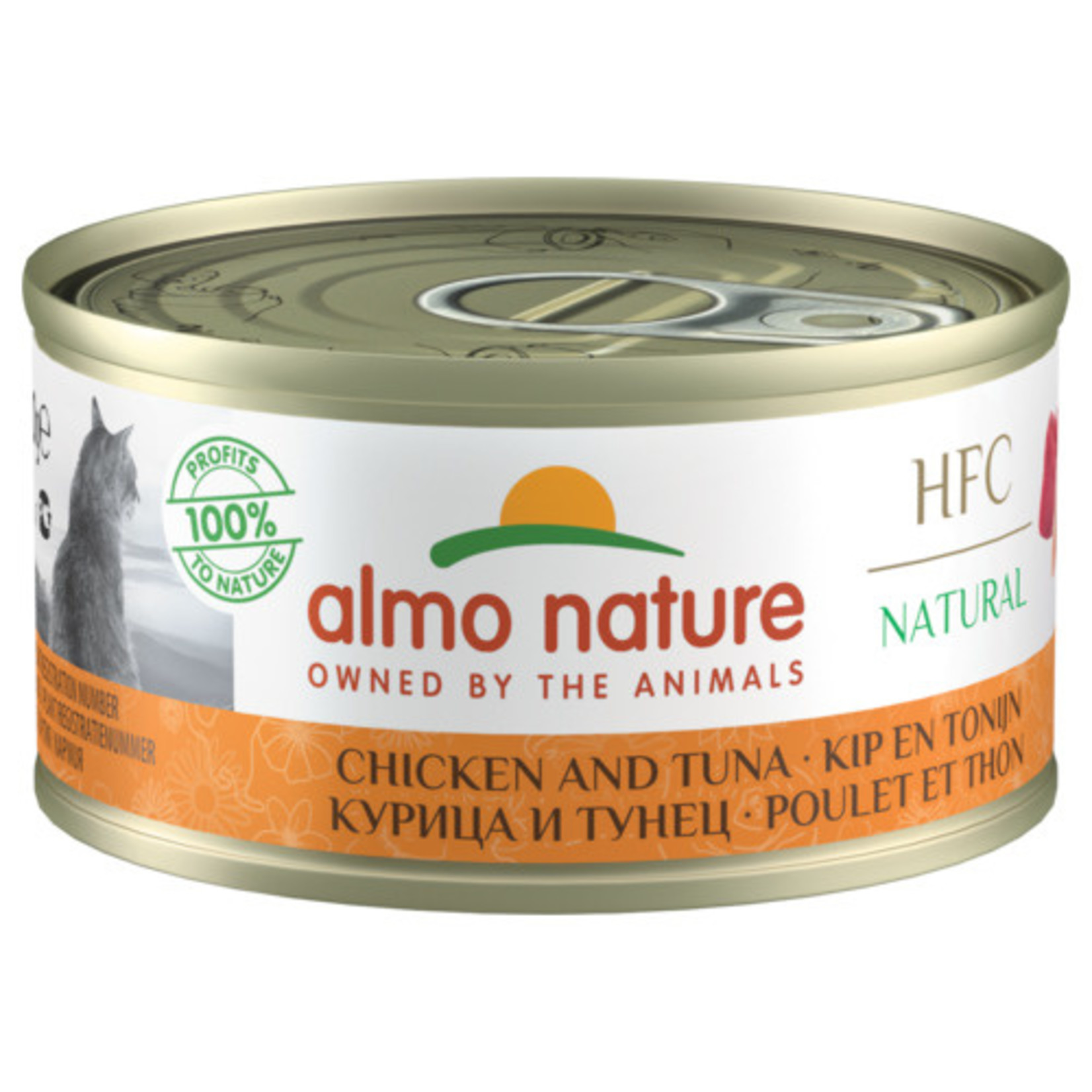 Almo nature Almo Nature HFC cat kip&tonijn  70gr