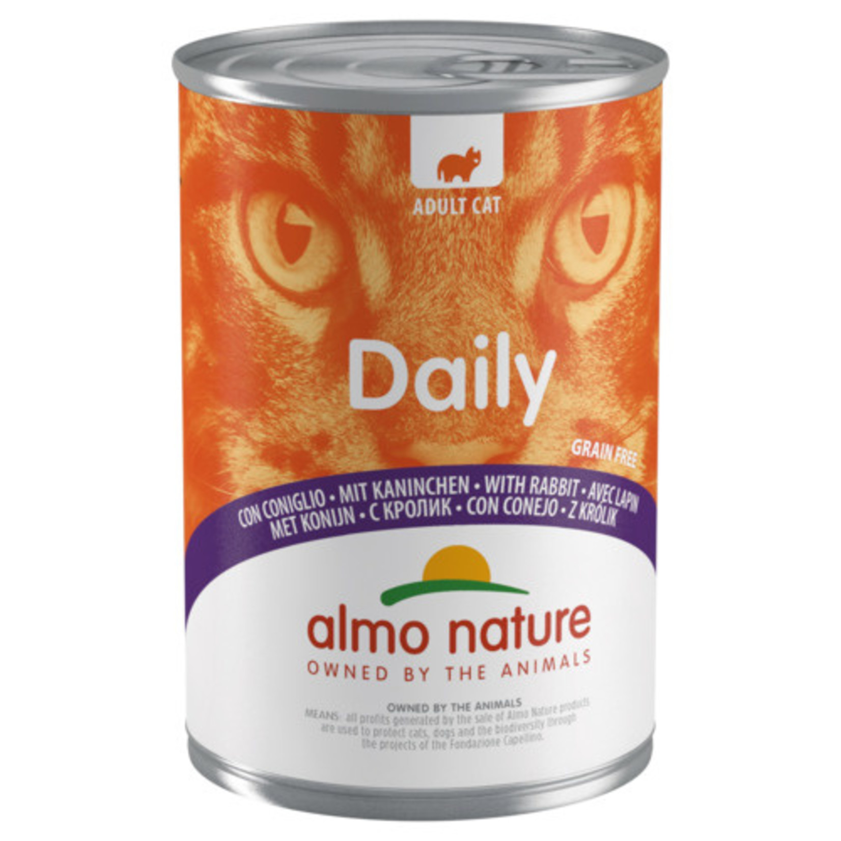 Almo nature Almo Nature Dailymenu cat konijn  400gr