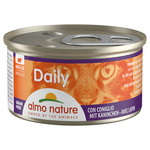 Almo nature Almo Nature Dailymenu cat mousse konijn  85gr