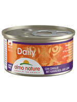 Almo nature Almo Nature Dailymenu cat mousse konijn  85gr