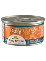 Almo nature Almo Nature Dailymenu cat mousse tonijn&kip  85gr