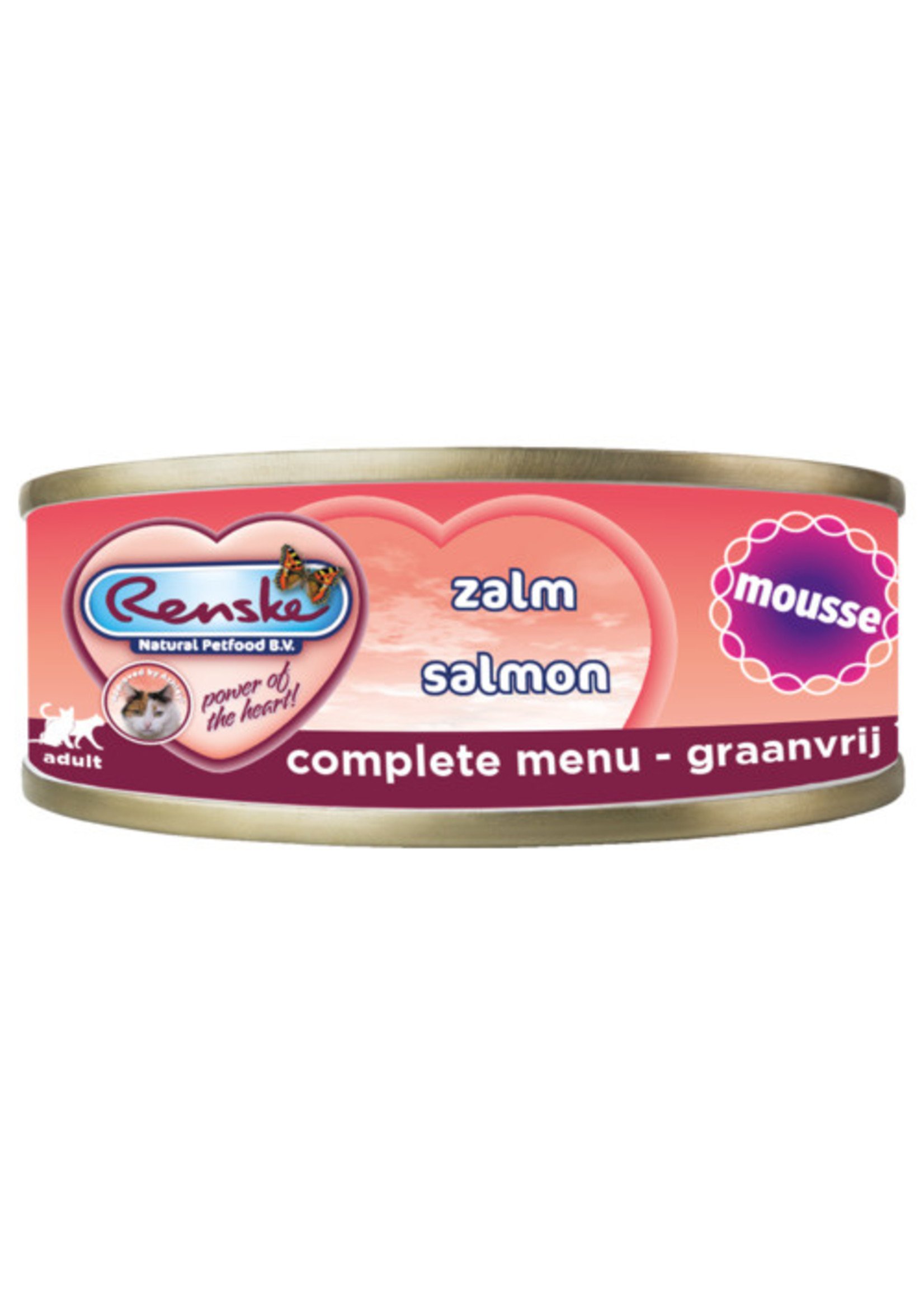 renske Renske vers kat mousse zalm  70gr