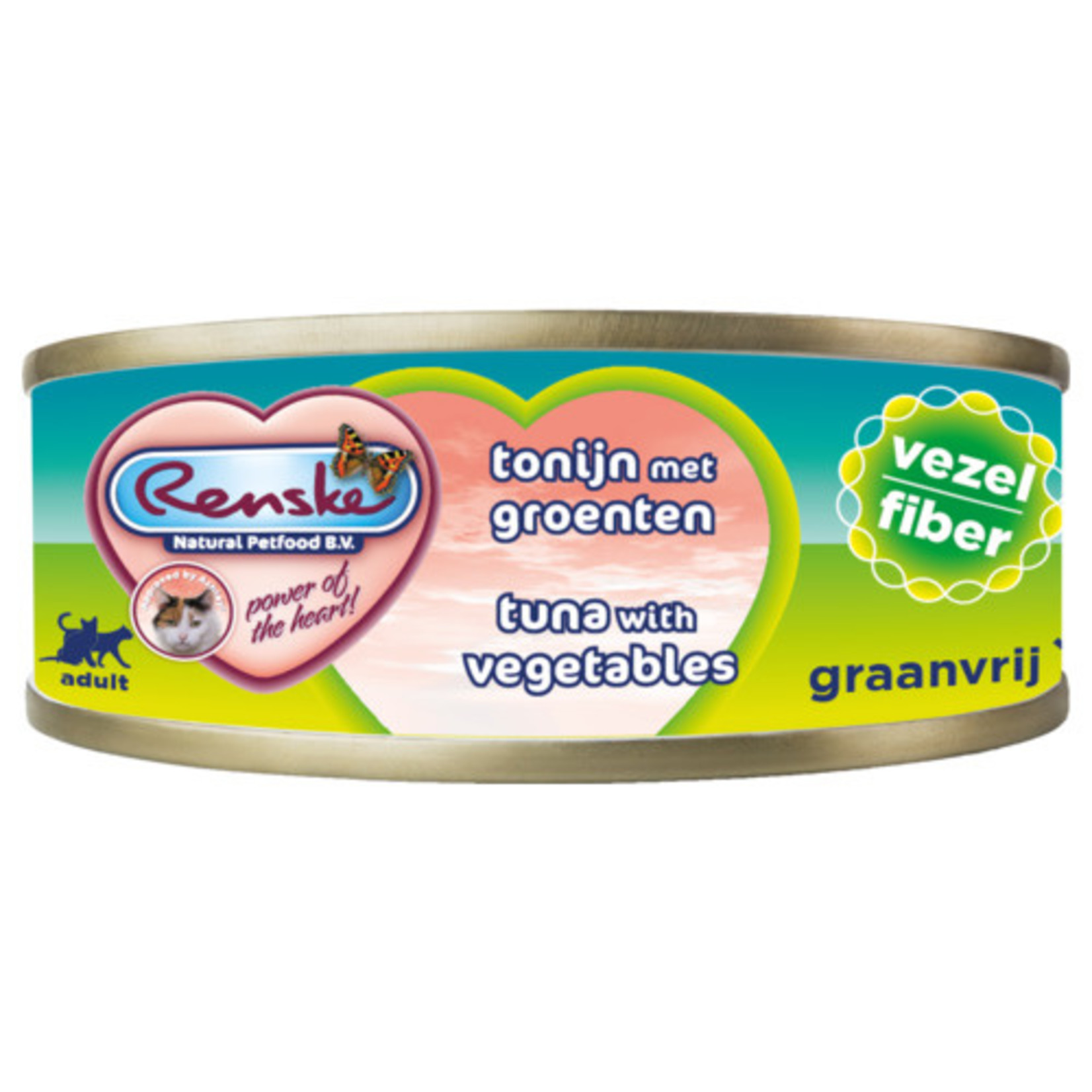 renske Renske vers kat vezel tonijn/groente  70gr