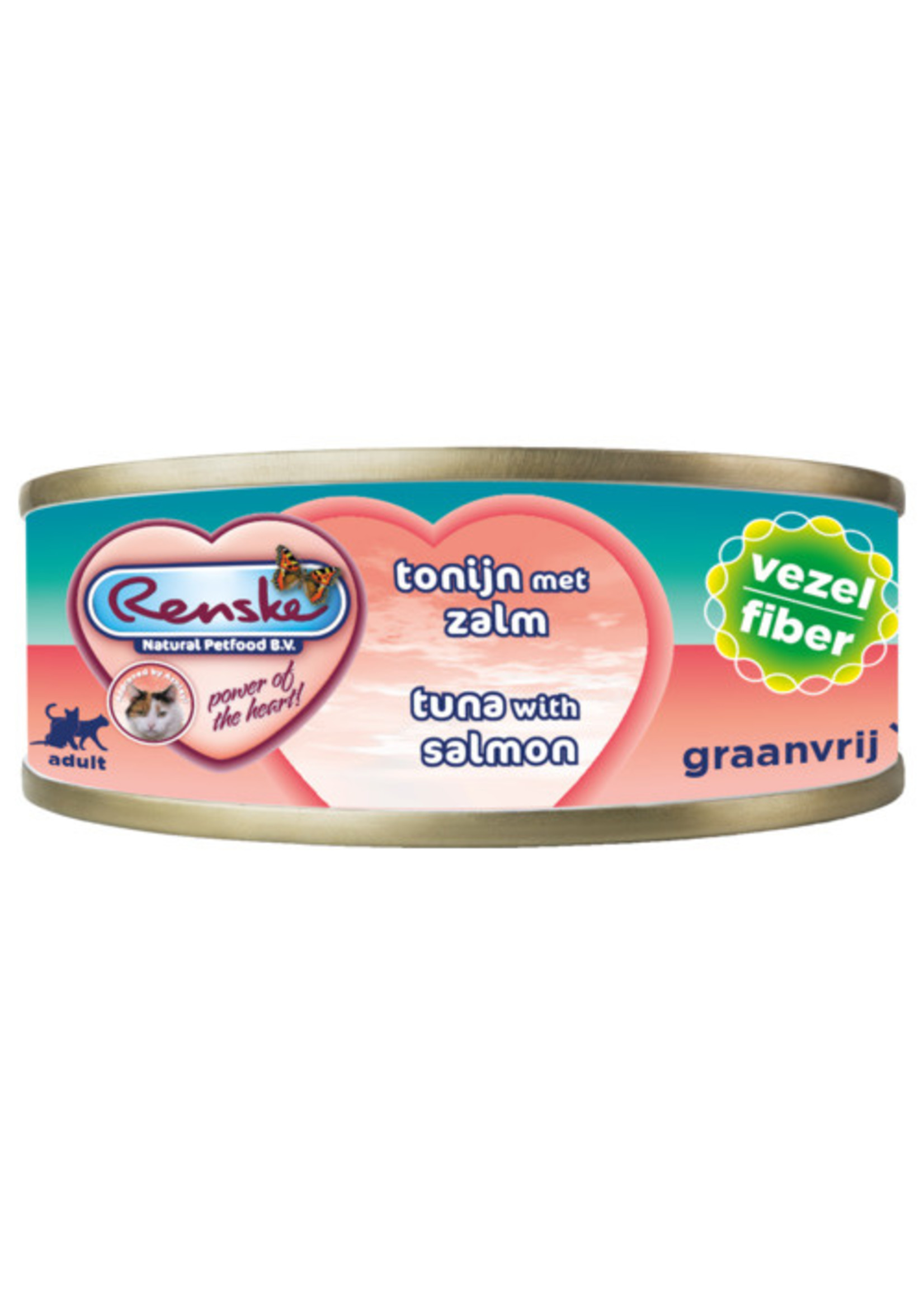 renske Renske vers kat vezel tonijn/zalm  70gr