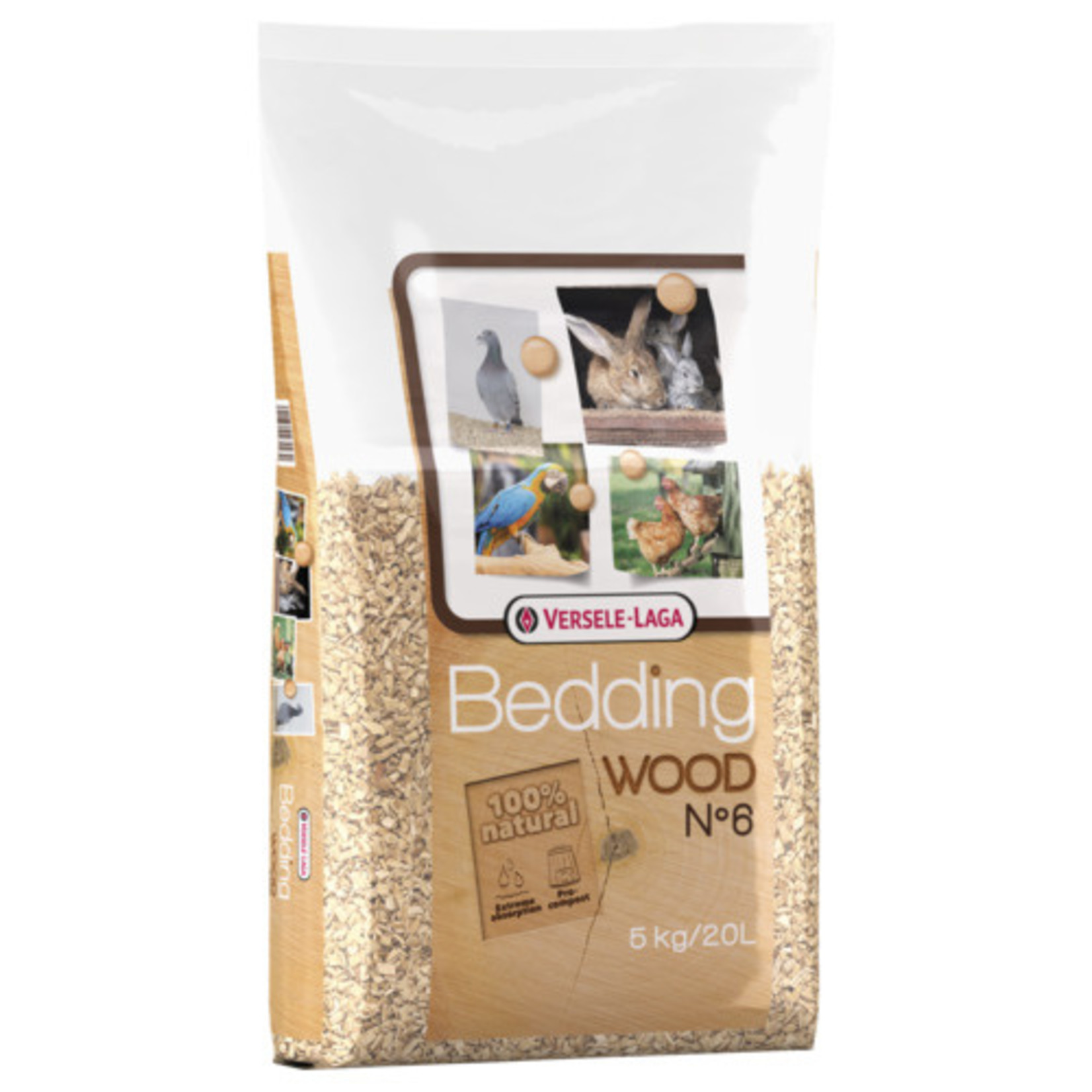 versele laga Wood bedding beukenhout n 6 5kg