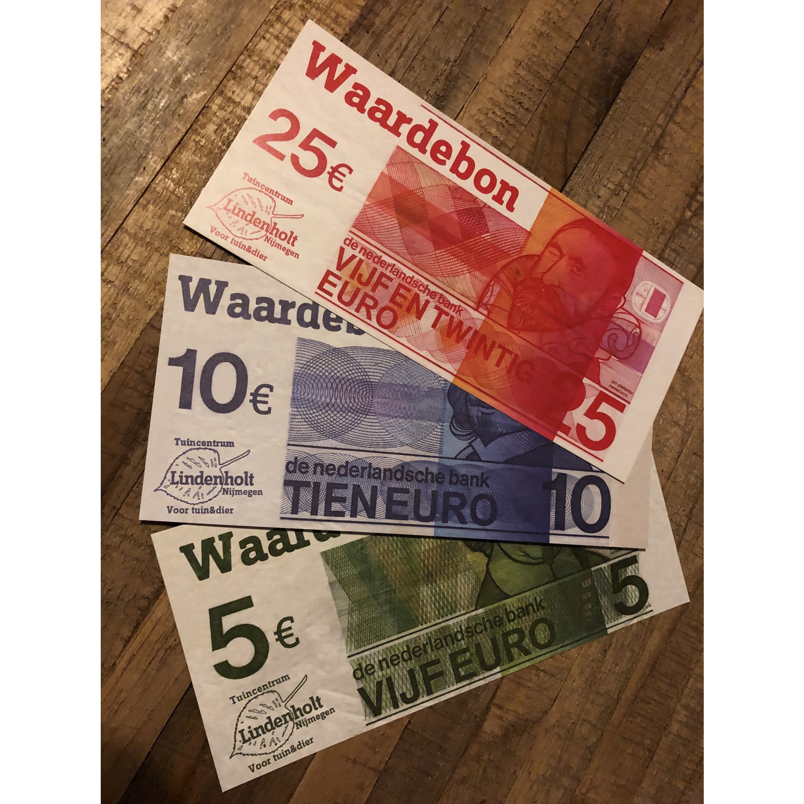 lindenholt Uniek kadobon twv 5 euro