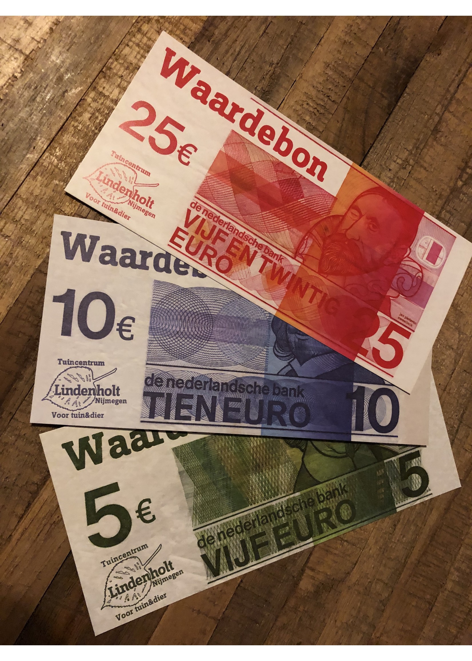 lindenholt Uniek kadobon twv 5 euro