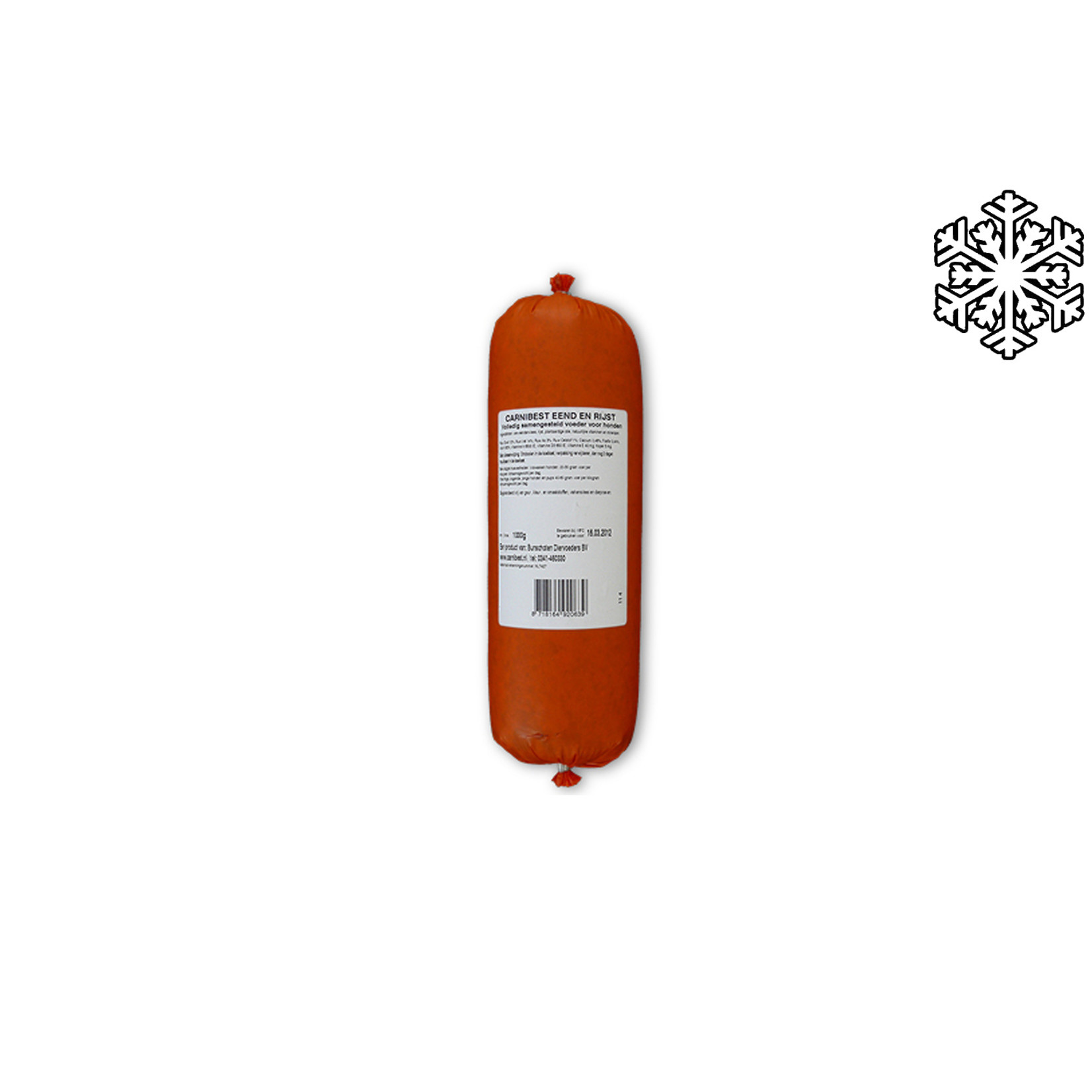 Carnibest carnibest eend/rijst 500gr