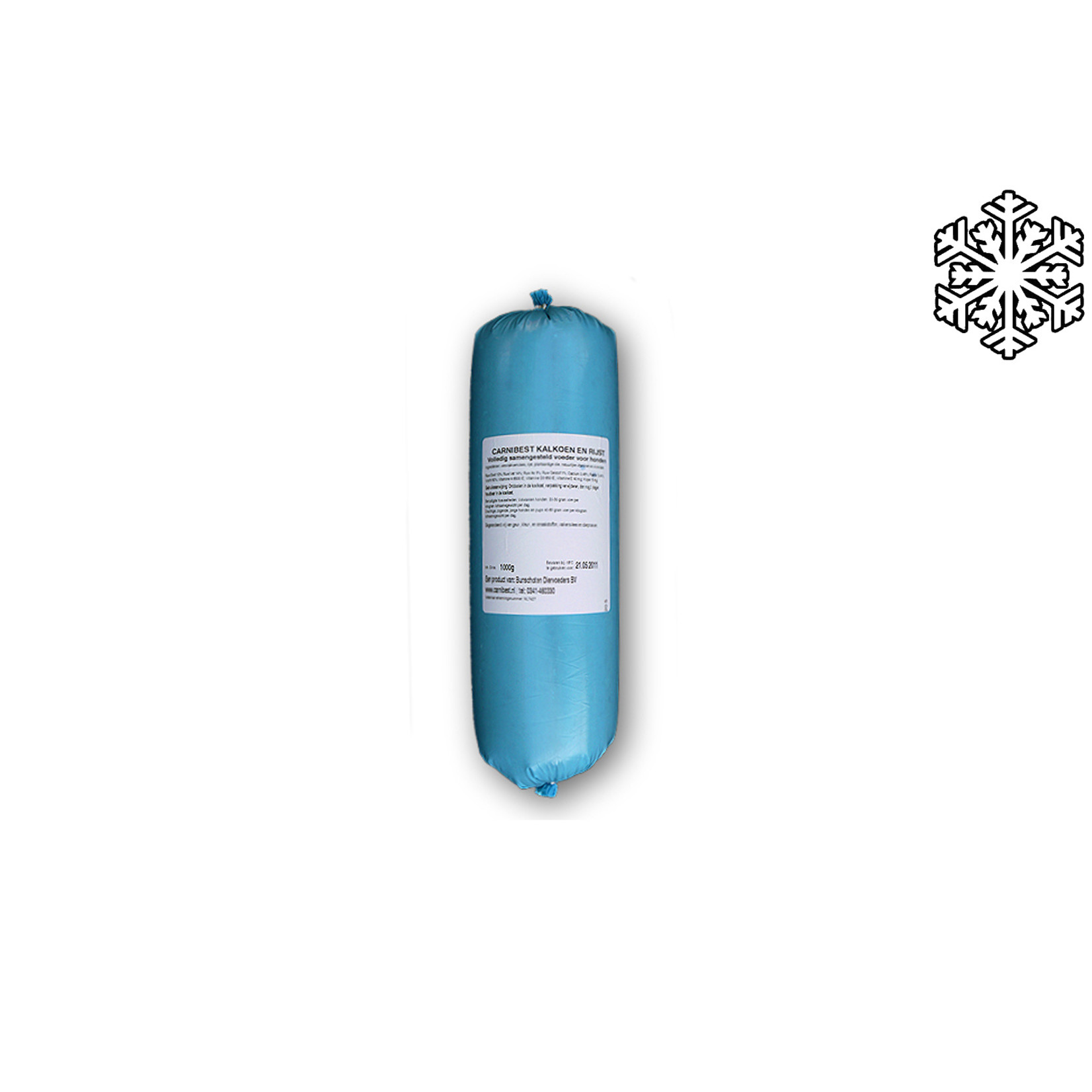 Carnibest carnibest kalkoen/rijst 1000gr