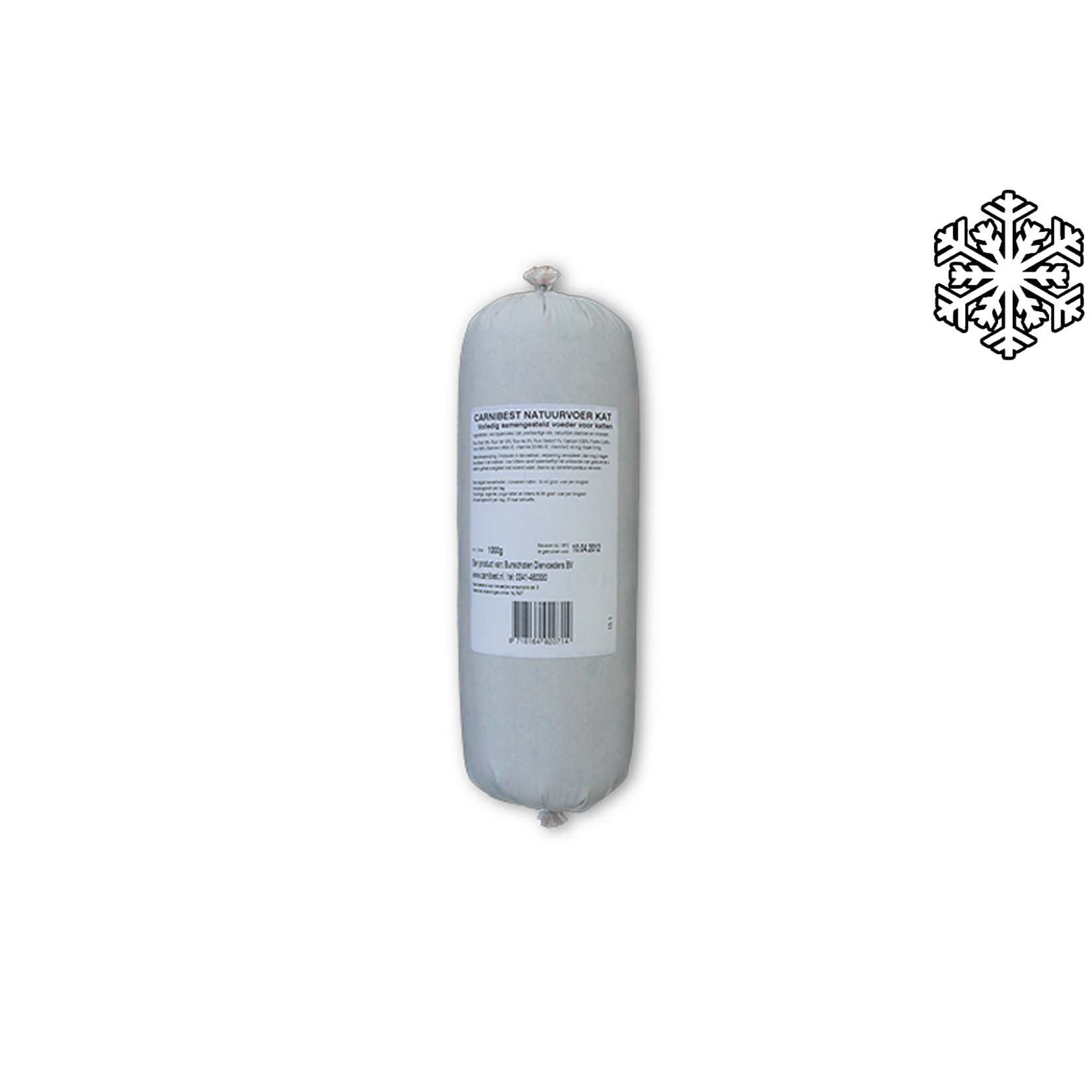 Carnibest carnibest natuur kat 1000gr