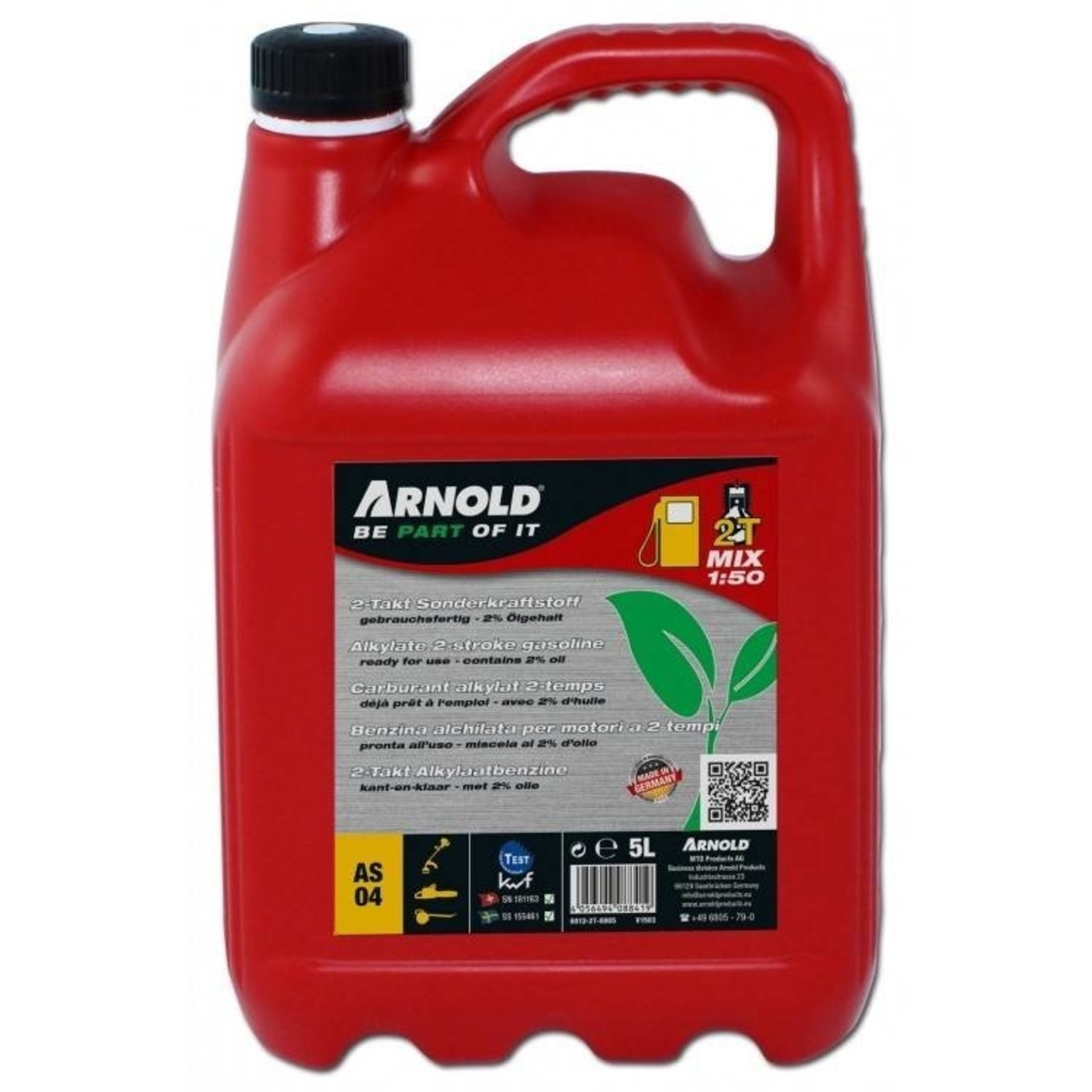 arnold Arnold 2-takt Benzine rood 5 l