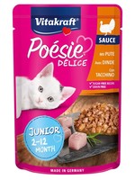 vitakraft Po≈Ωsie D≈ΩliSauce + kalkoen Junior 85g