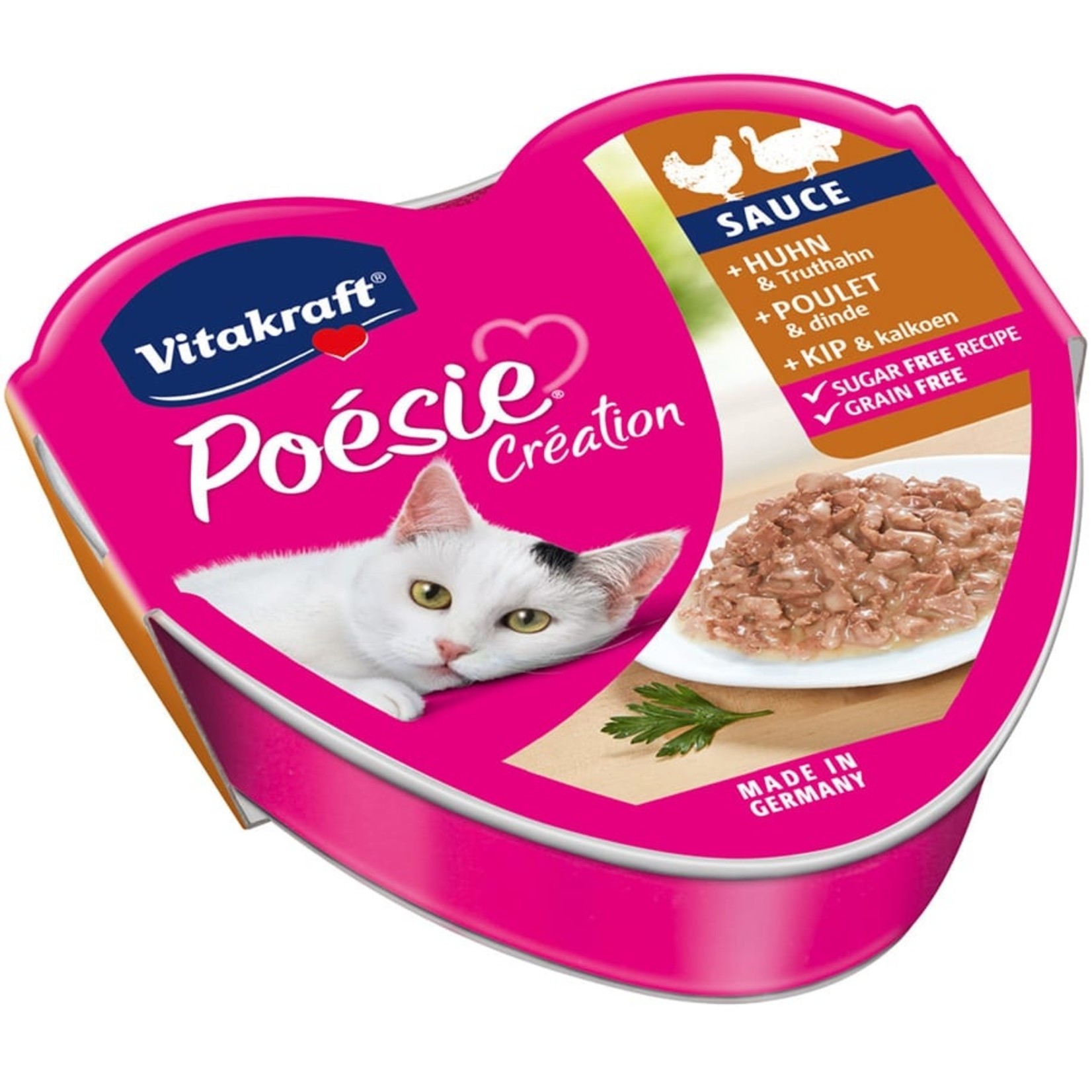 vitakraft Poésie Création kip & kalkoen 85g