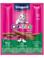 vitakraft Cat Stick eend+konijn 3 st