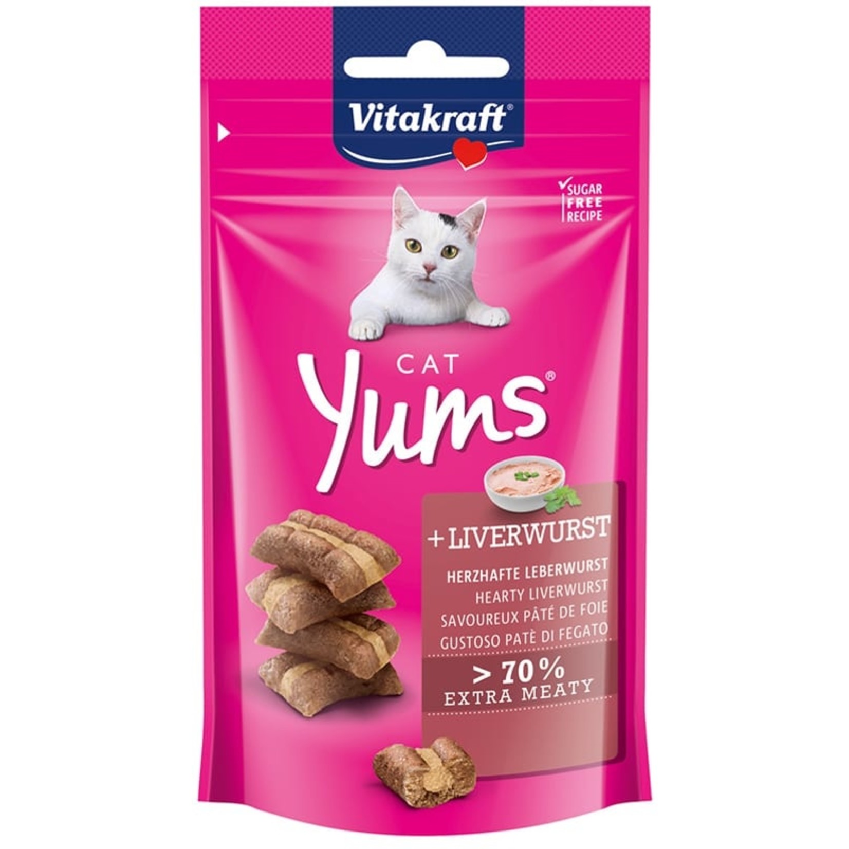 vitakraft Cat Yums leverworst 40g