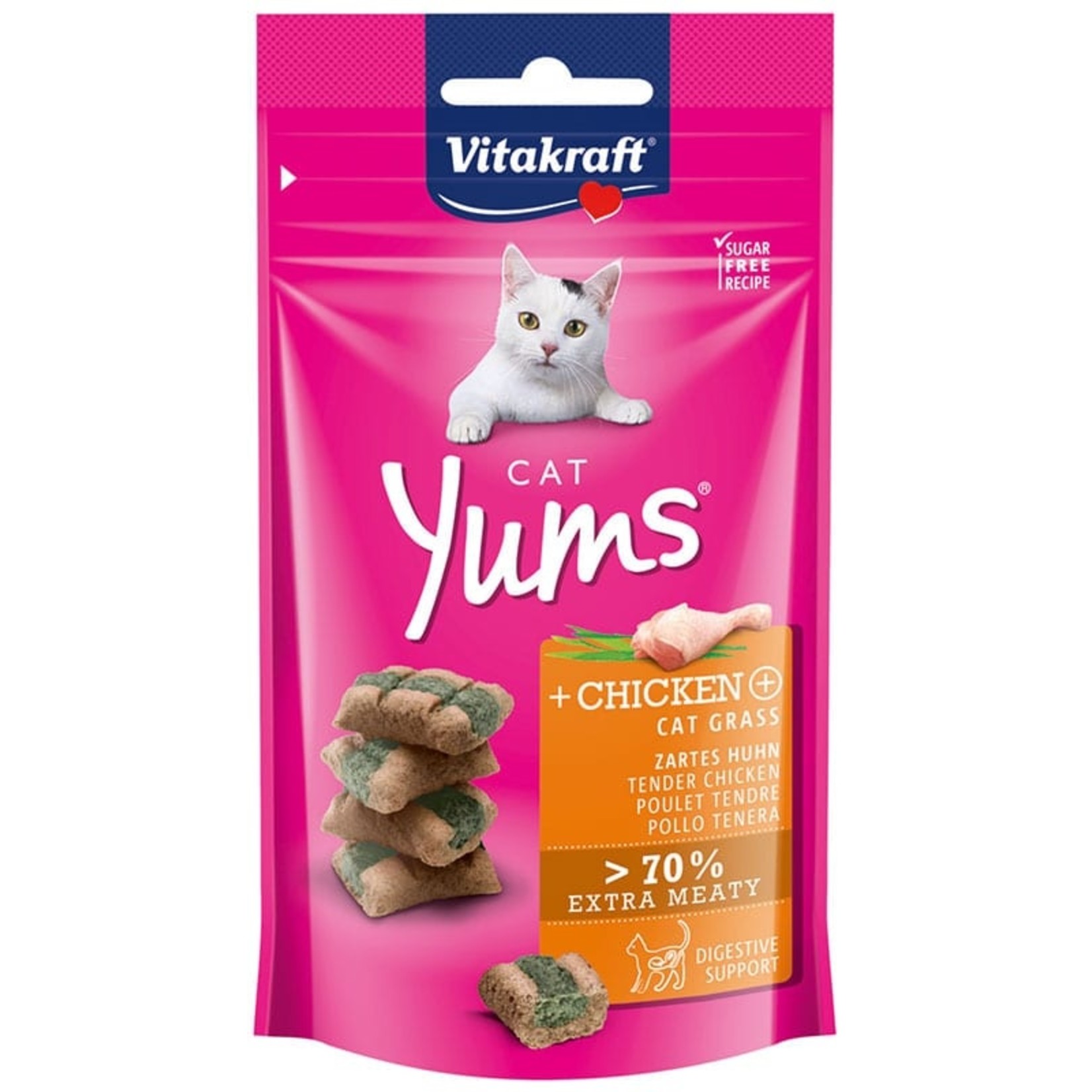vitakraft Cat Yums kip & cat gras 40g