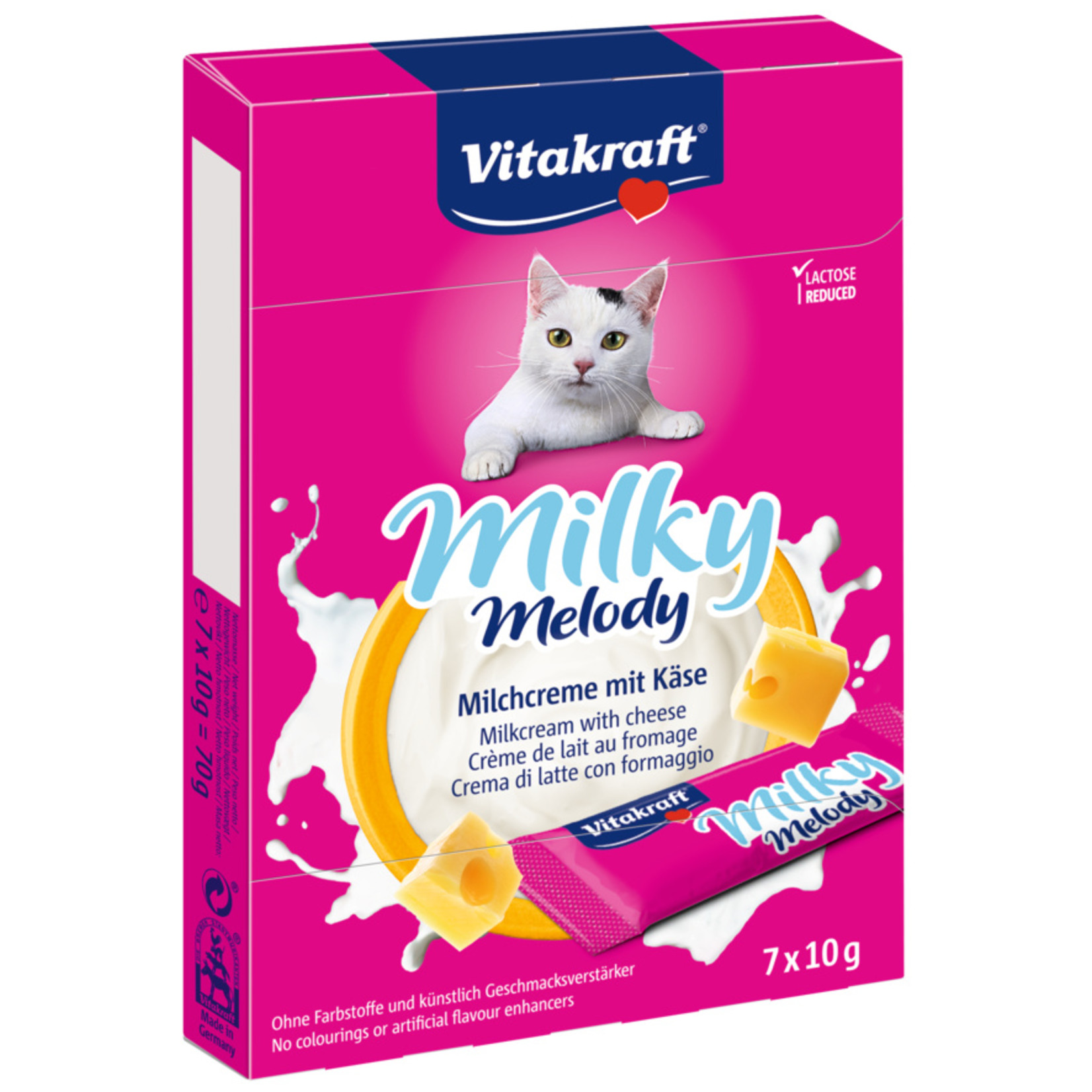 vitakraft Milky Melody pure kaas 7x10g