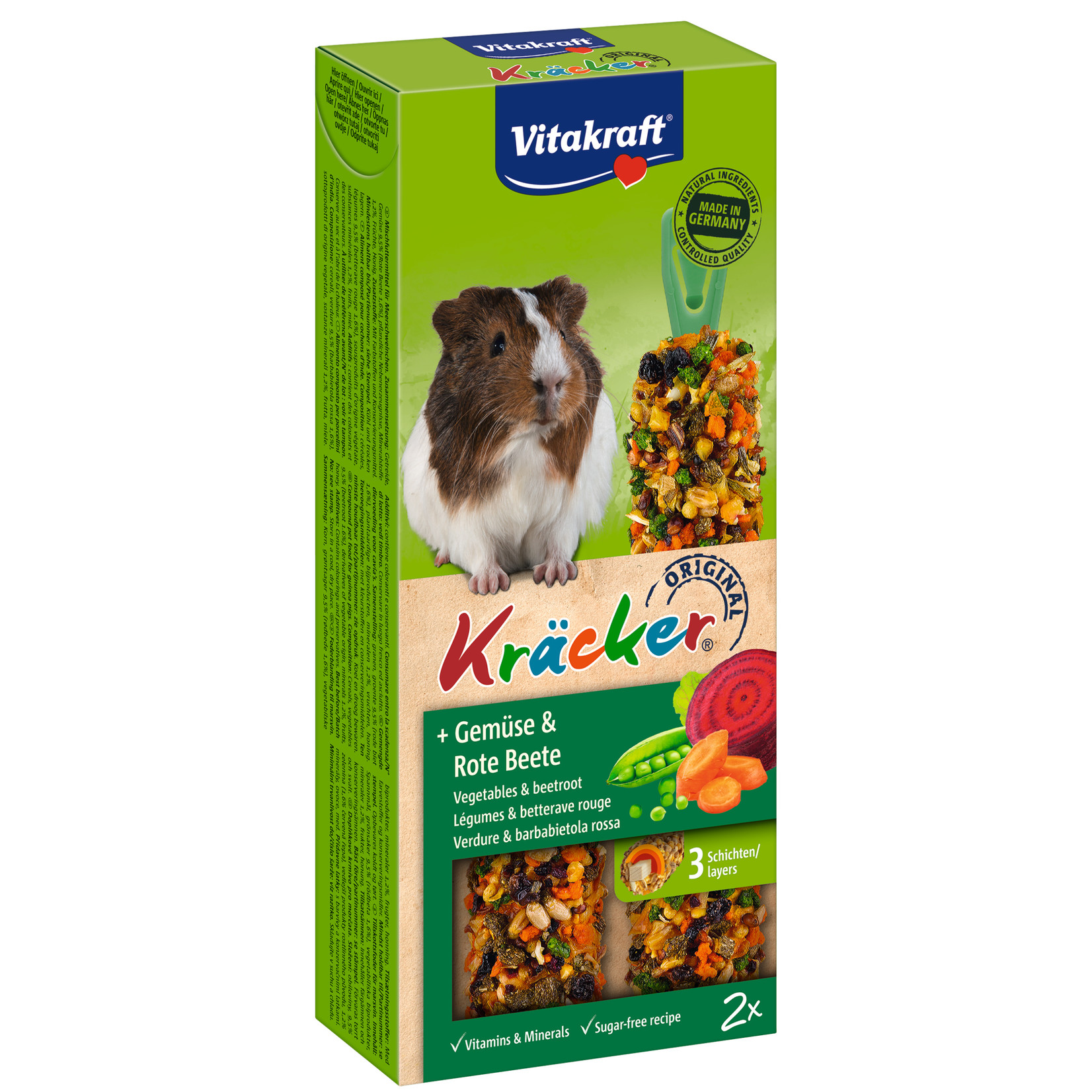 vitakraft Kräcker cavias groenten/rode biet