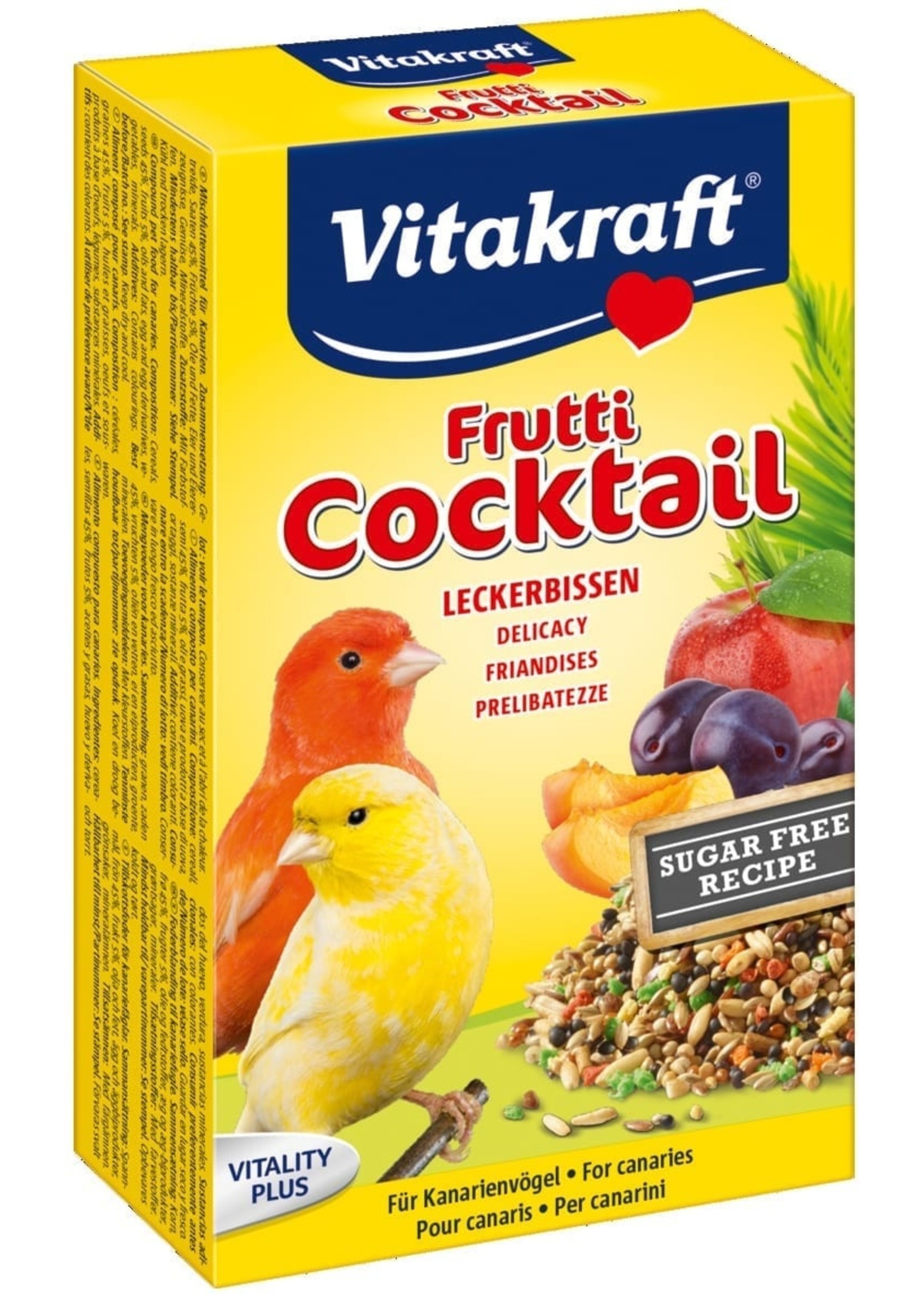 vitakraft Kanarie fruitcocktail 200 gr