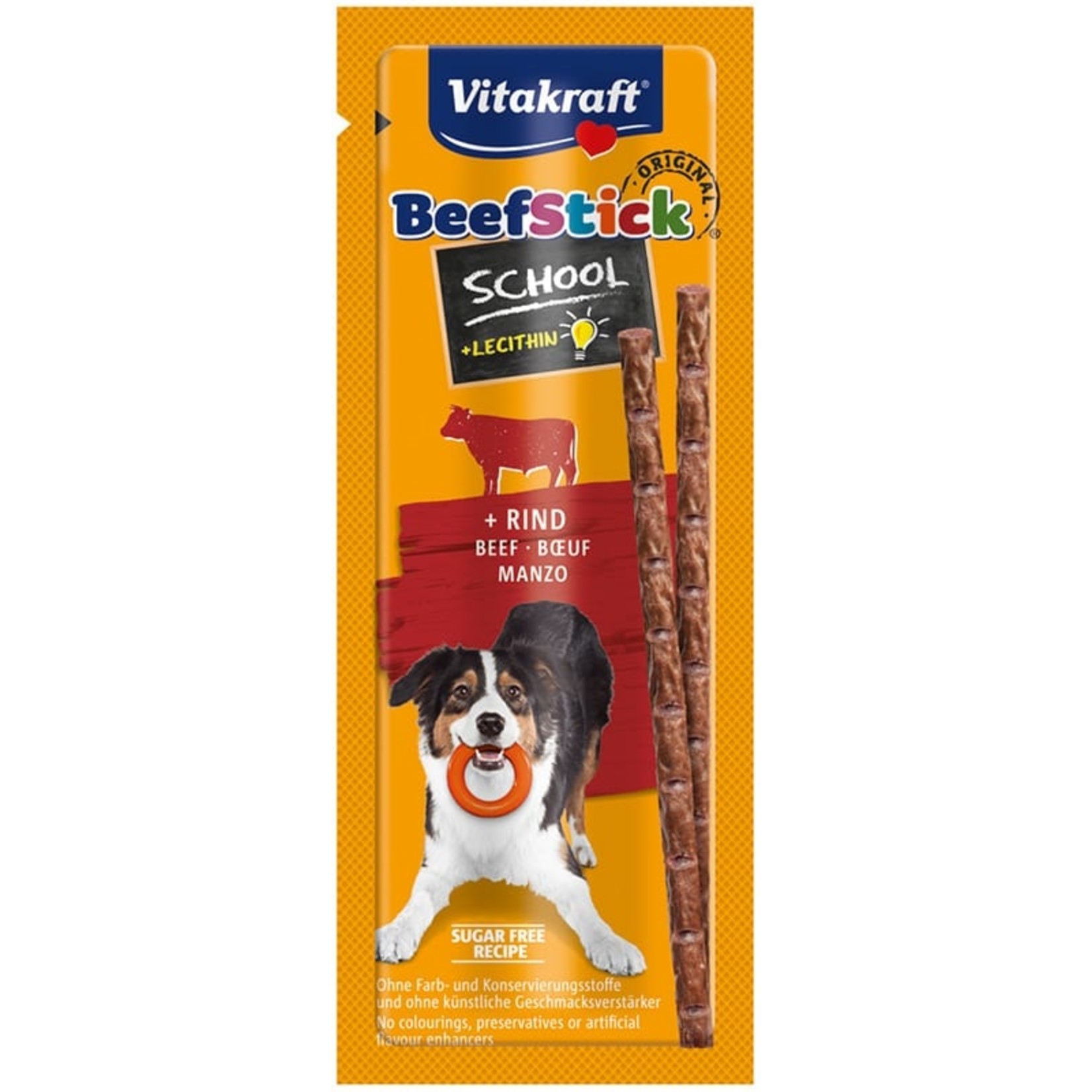 vitakraft Beef Stick School rund 10st