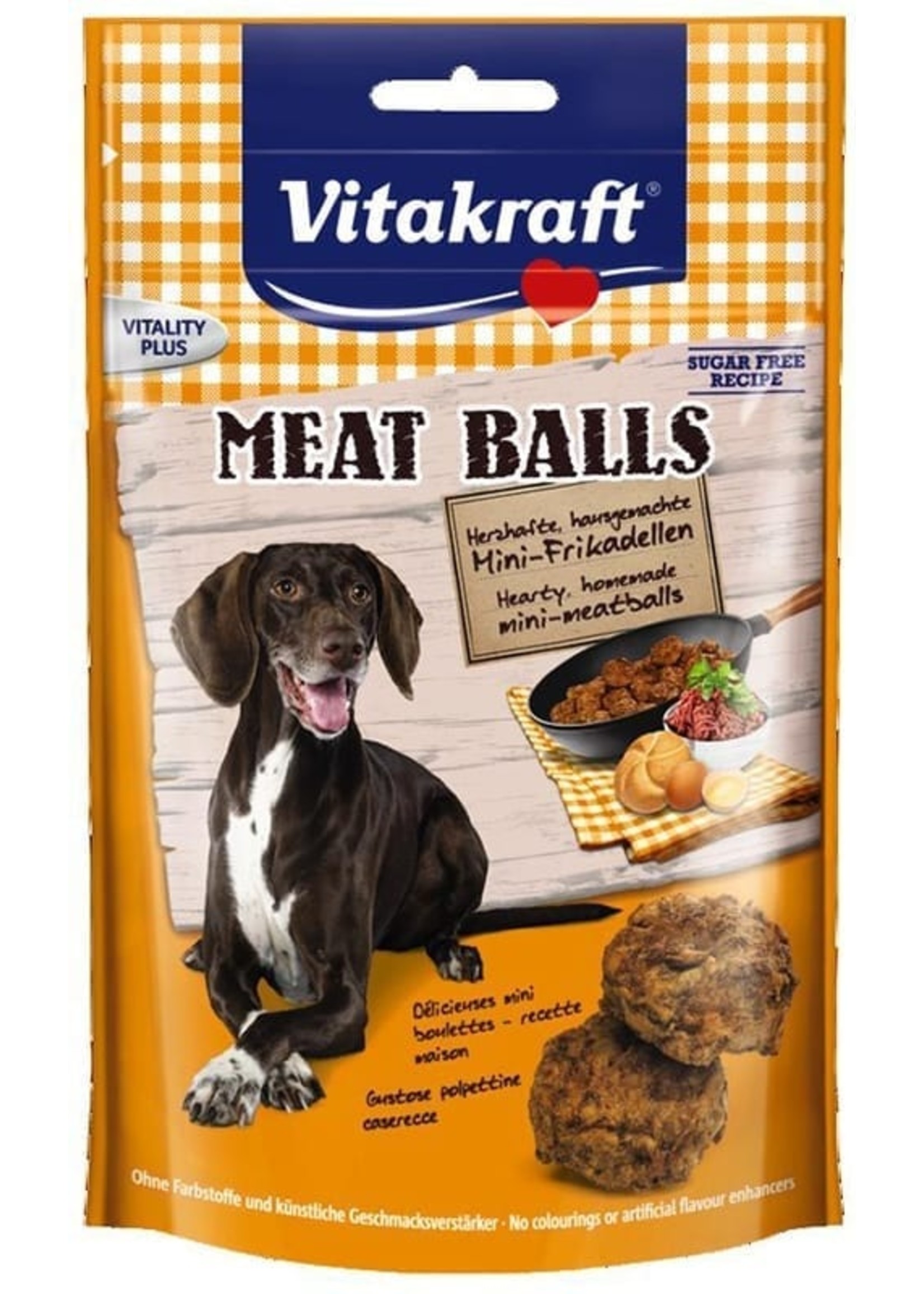 vitakraft Meat Balls hondensnack 80gr