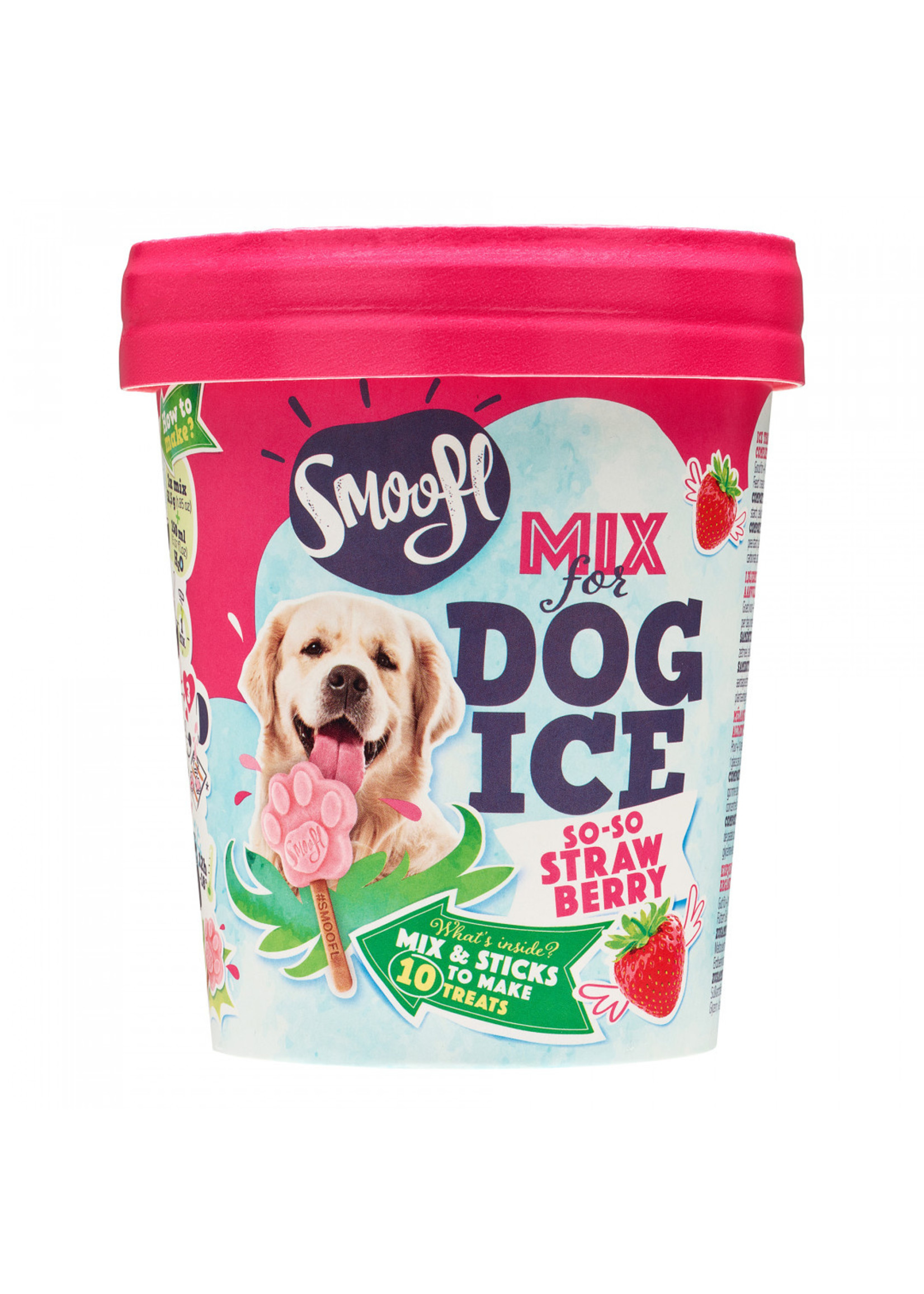 Smoofl Honden ijs 160 g aardbei