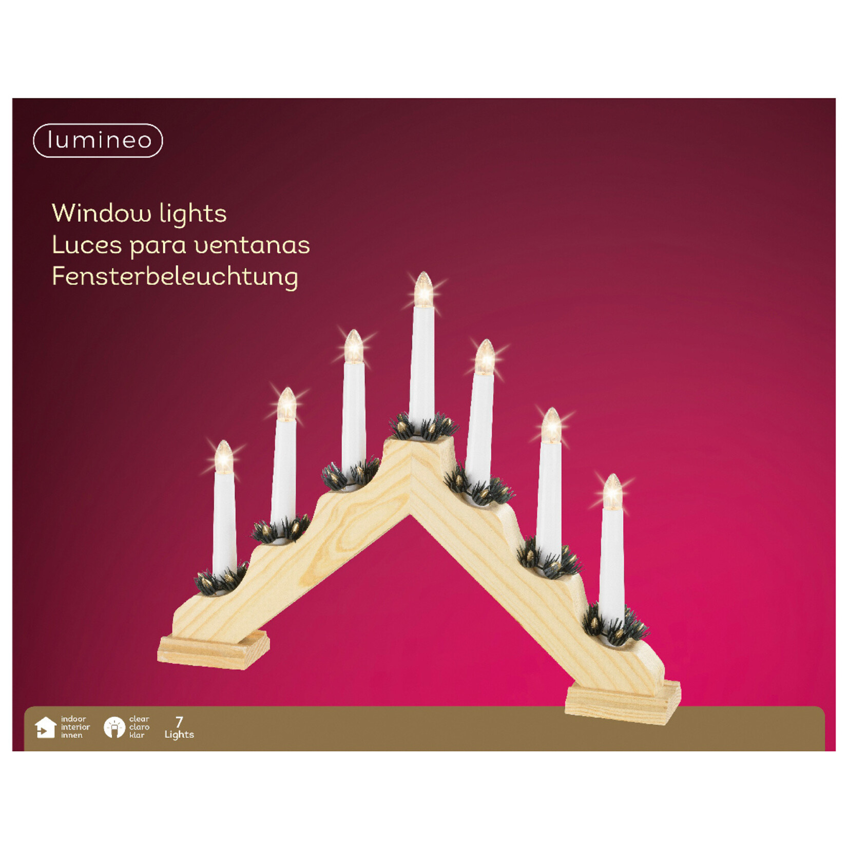 kaemingk LED raamdecoratie binnen
