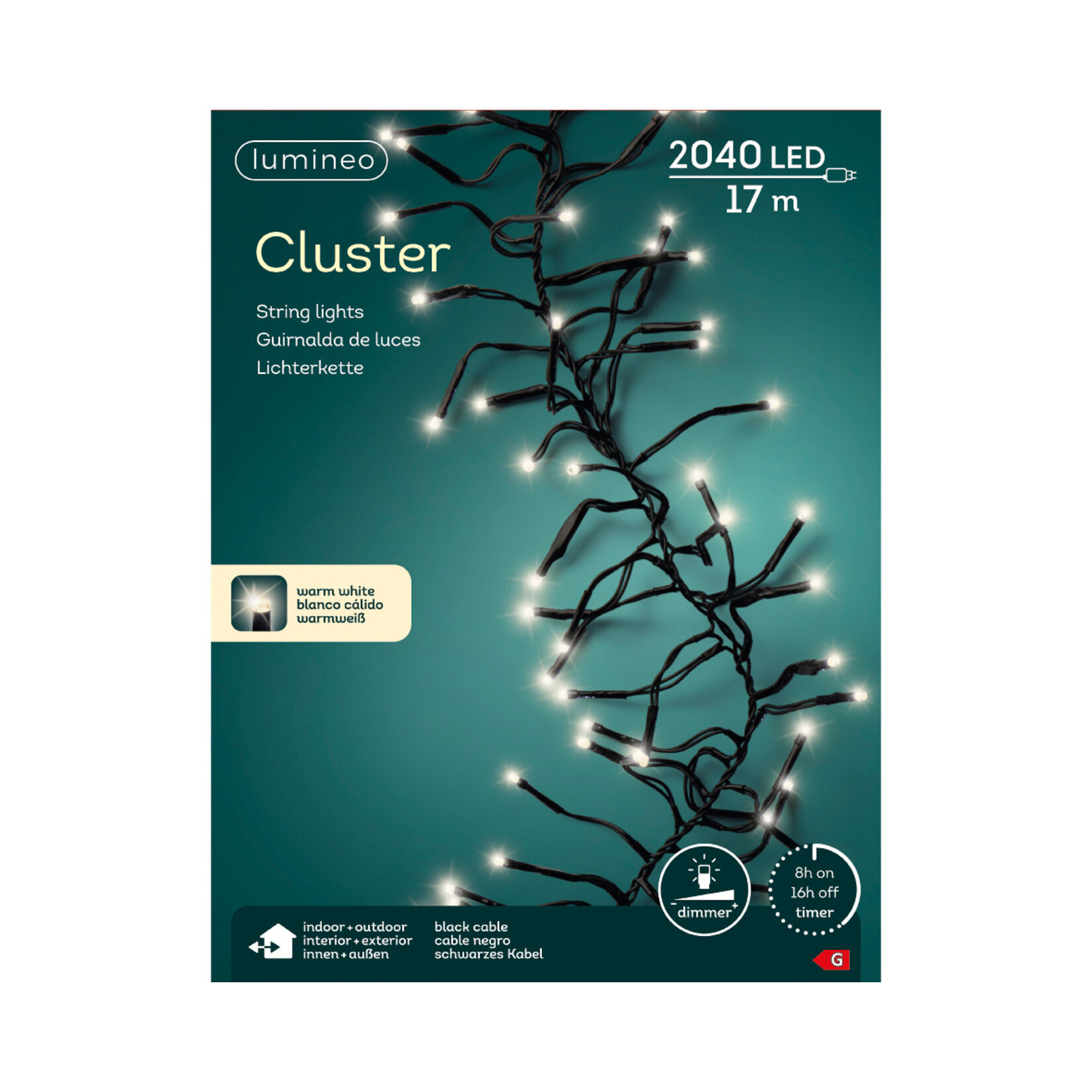 kaemingk LED cluster lights