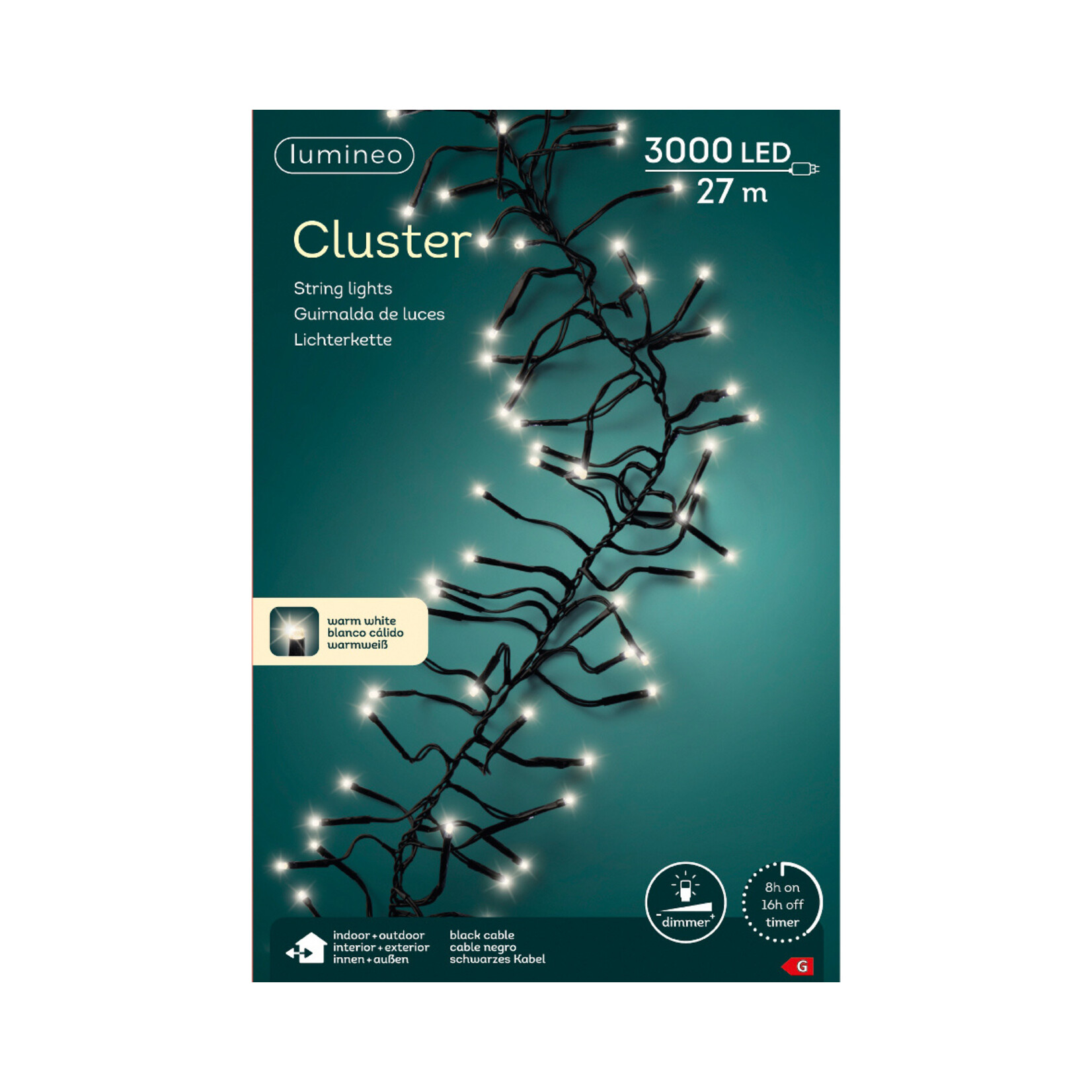 kaemingk LED cluster lights