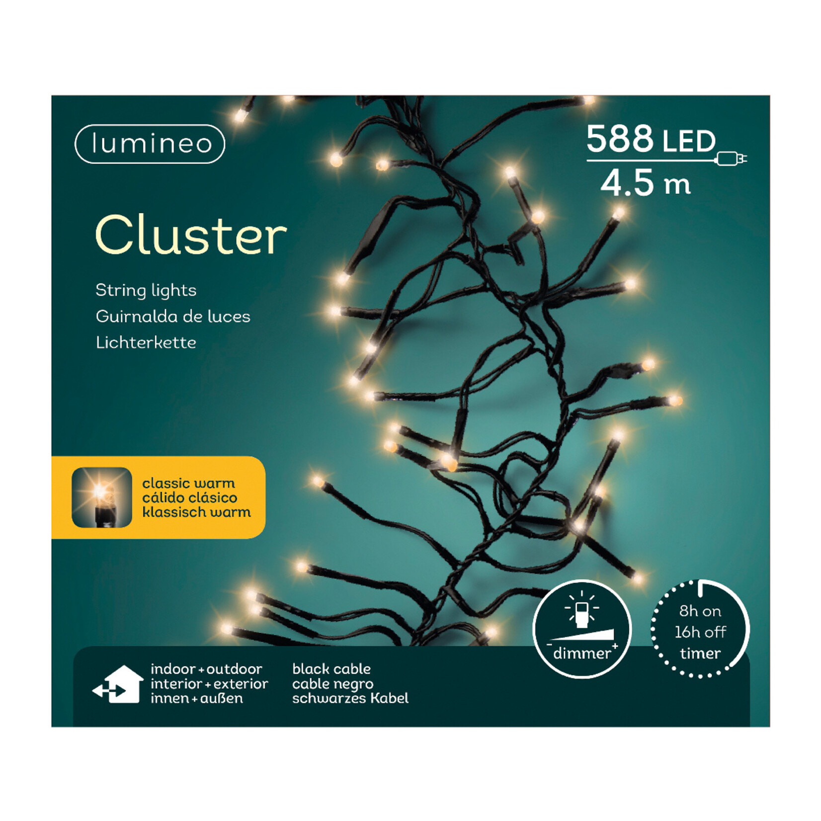 kaemingk LED cluster lights
