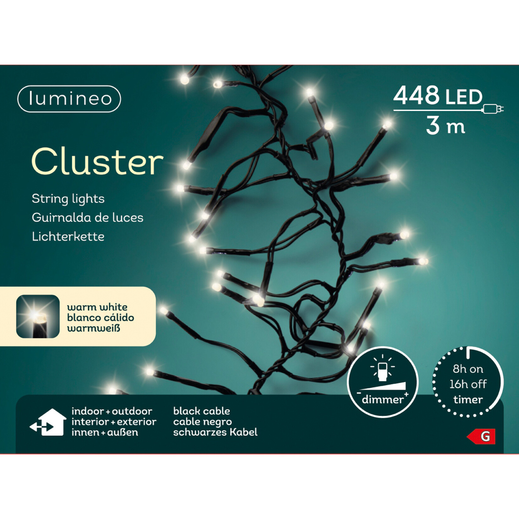 kaemingk LED cluster lights
