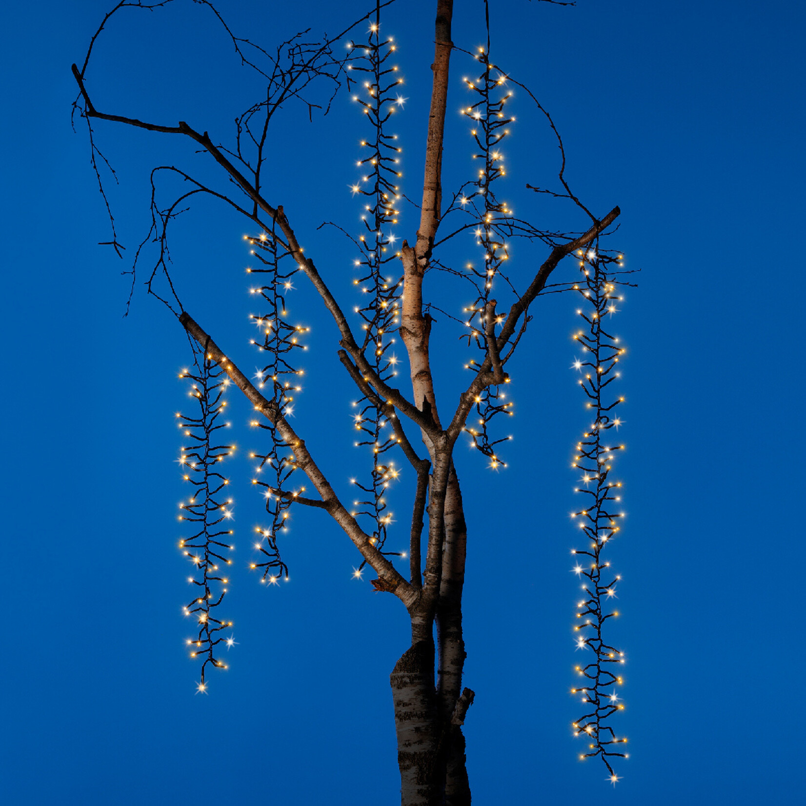 kaemingk LED tree cascade cluster buite