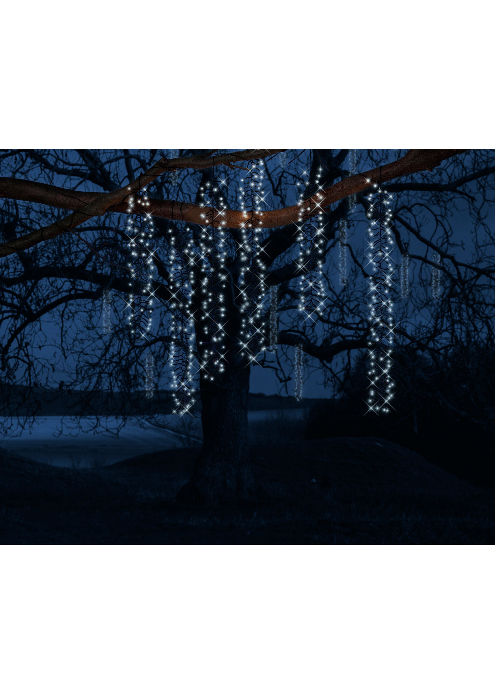 kaemingk LED tree cascade cluster buite