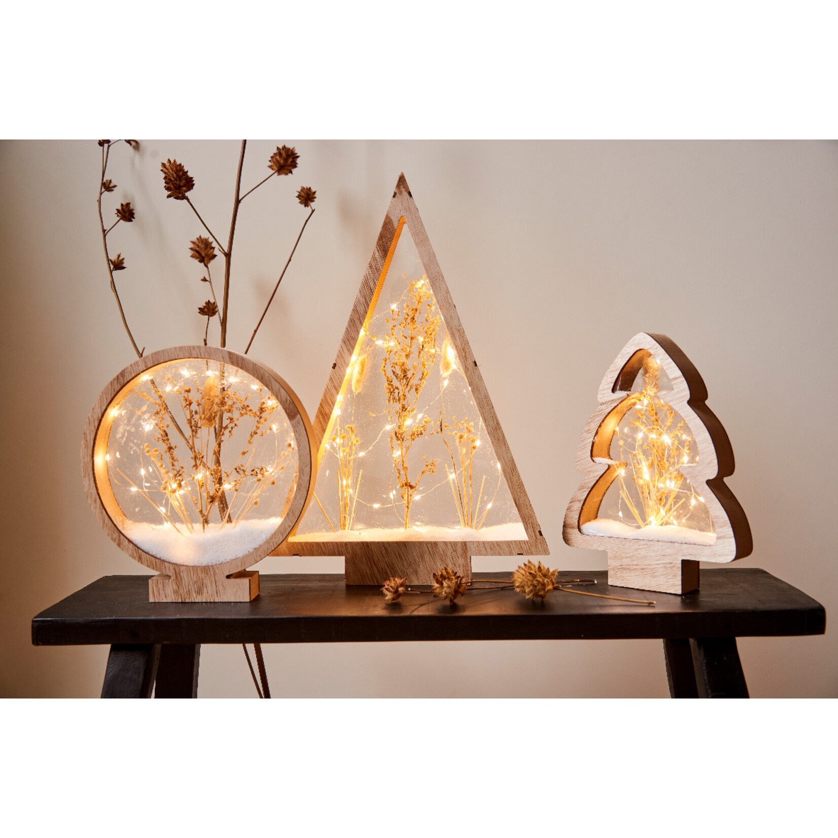 kaemingk Micro LED frame light BO binne