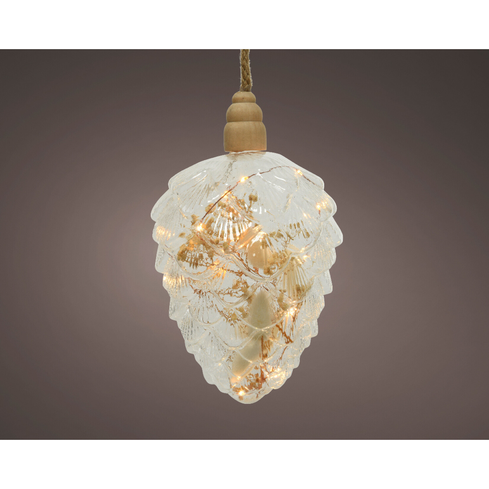 kaemingk Micro LED dennenappel BO binne