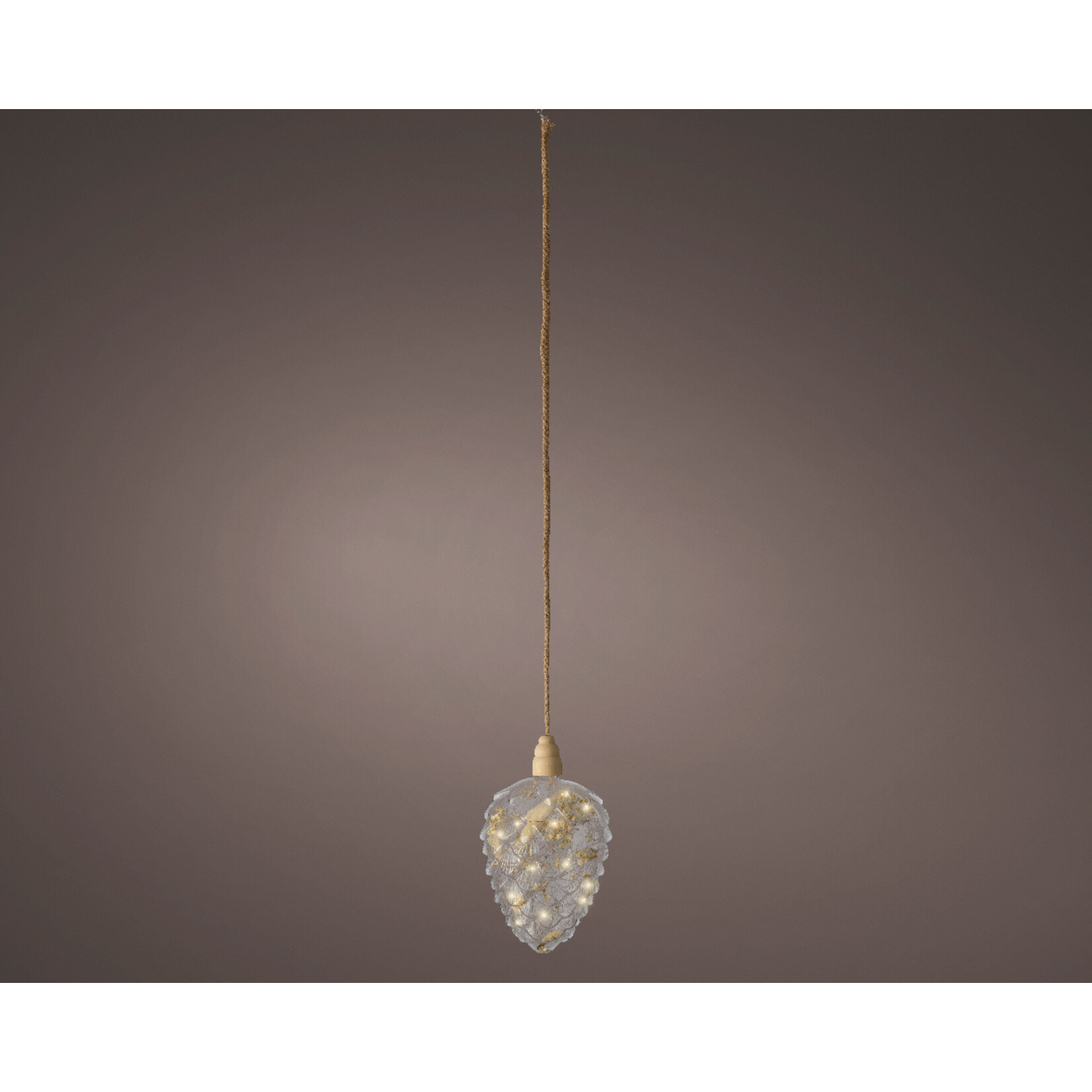 kaemingk Micro LED dennenappel BO binne