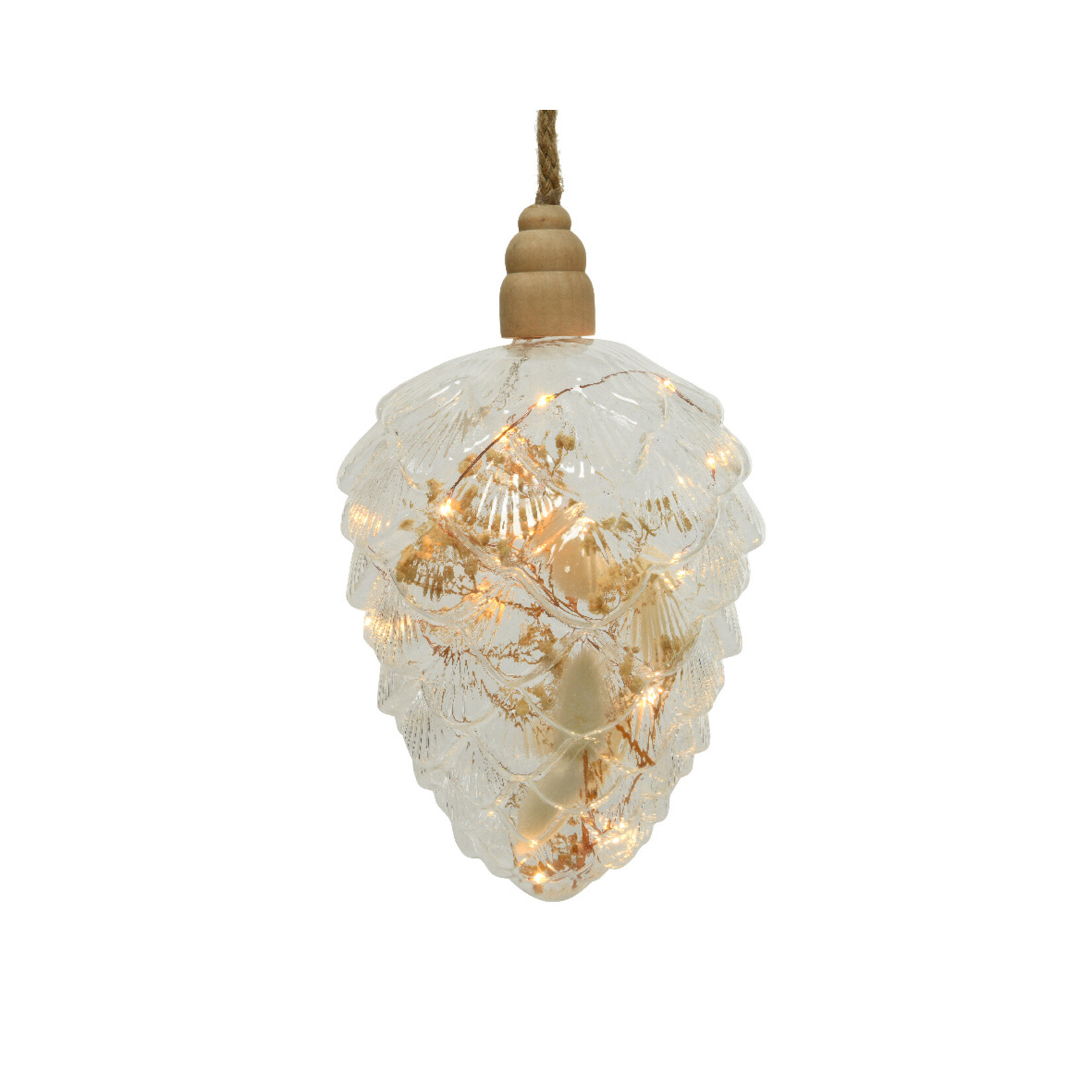 kaemingk Micro LED dennenappel BO binne