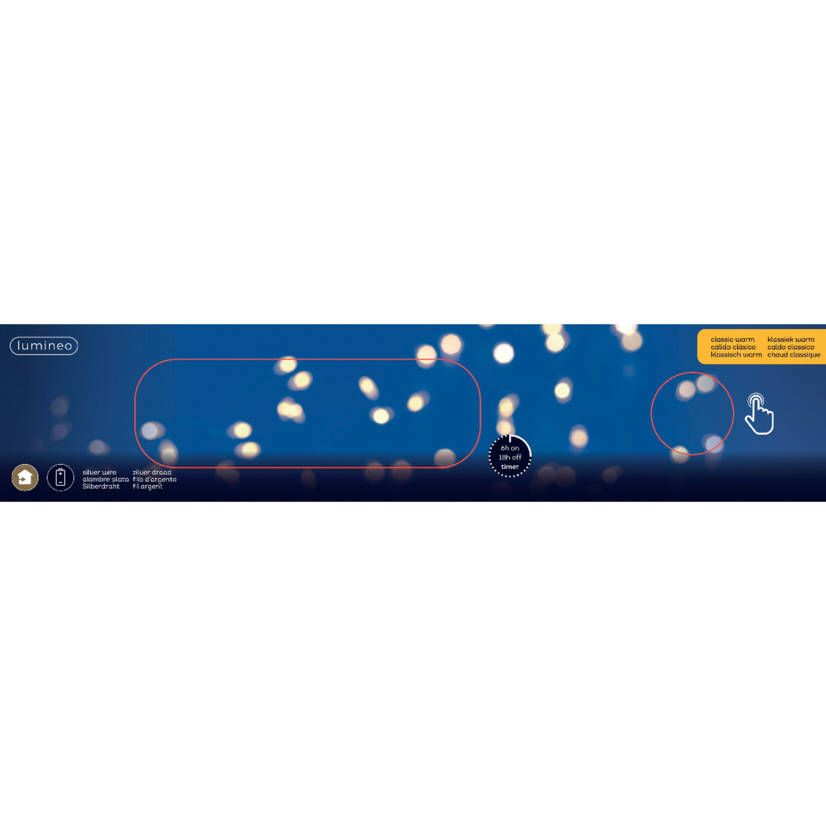 kaemingk Micro LED stringlights BO binn