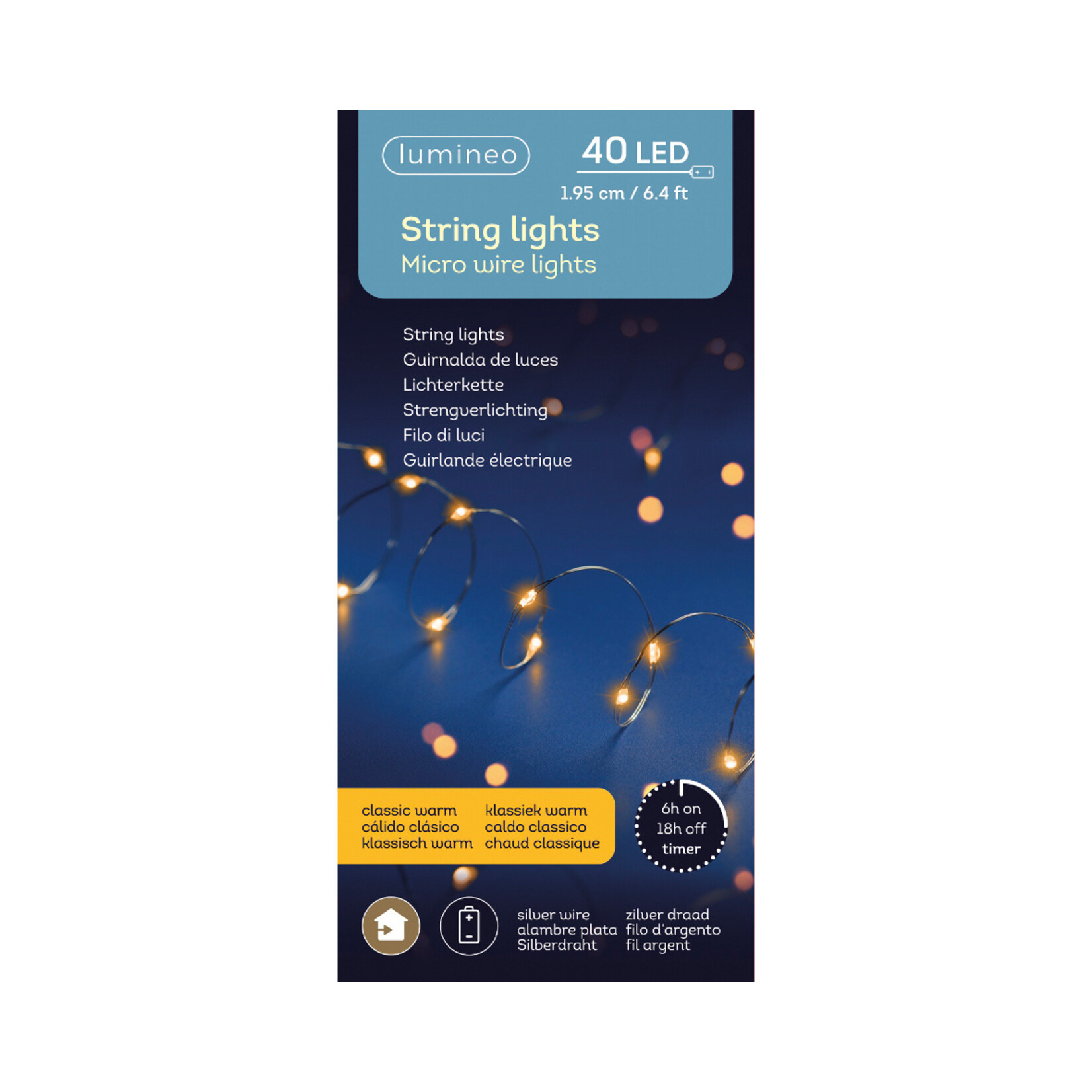 kaemingk Micro LED stringlights BO binn