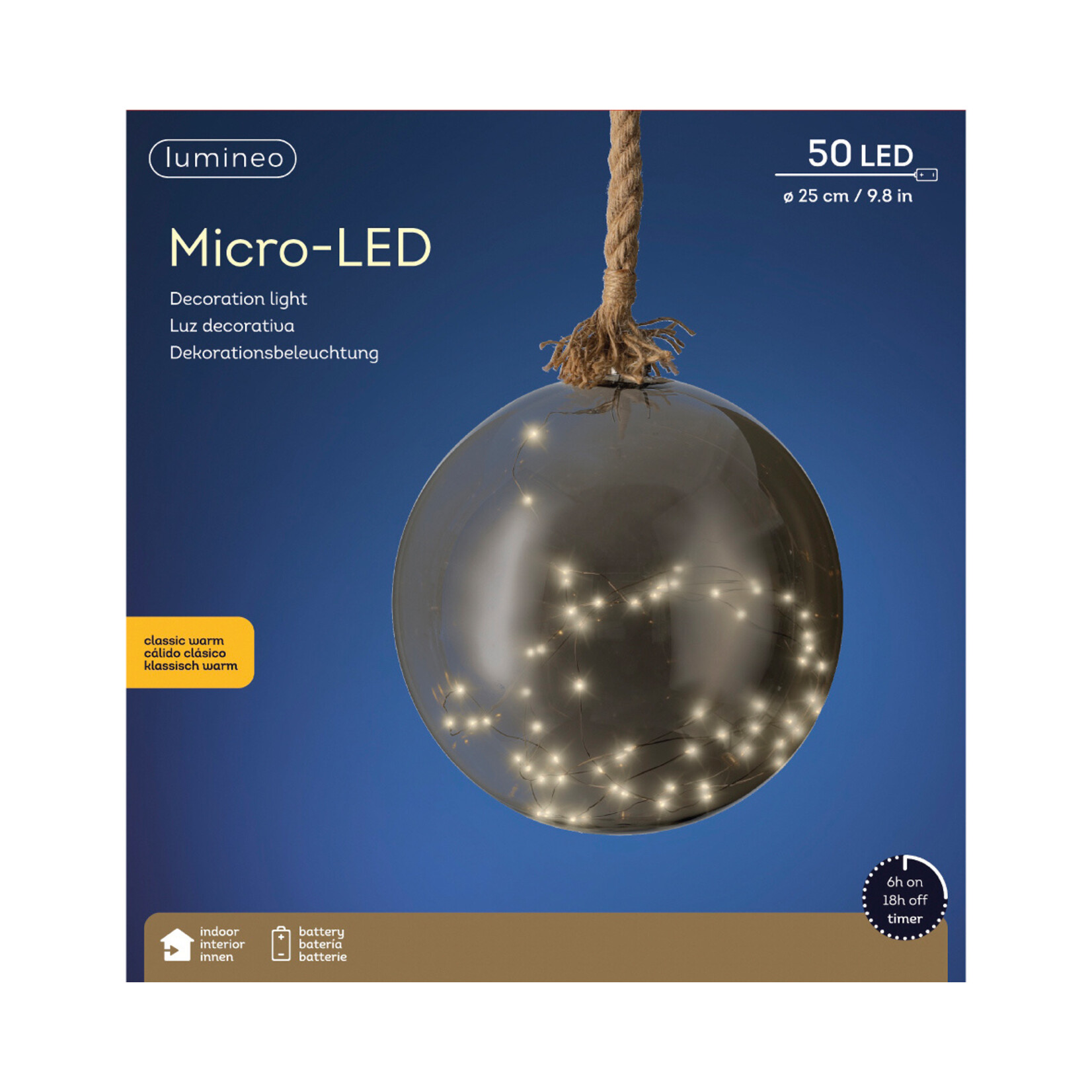 kaemingk Micro LED bal BO binnen