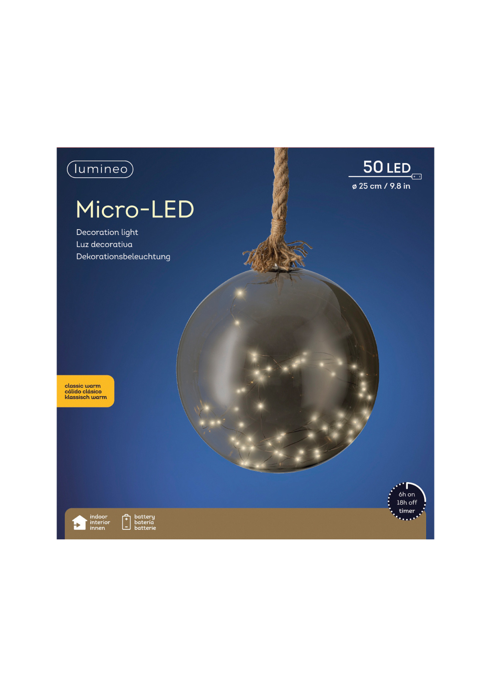 kaemingk Micro LED bal BO binnen