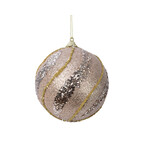 kaemingk Kerstbal foam swirl