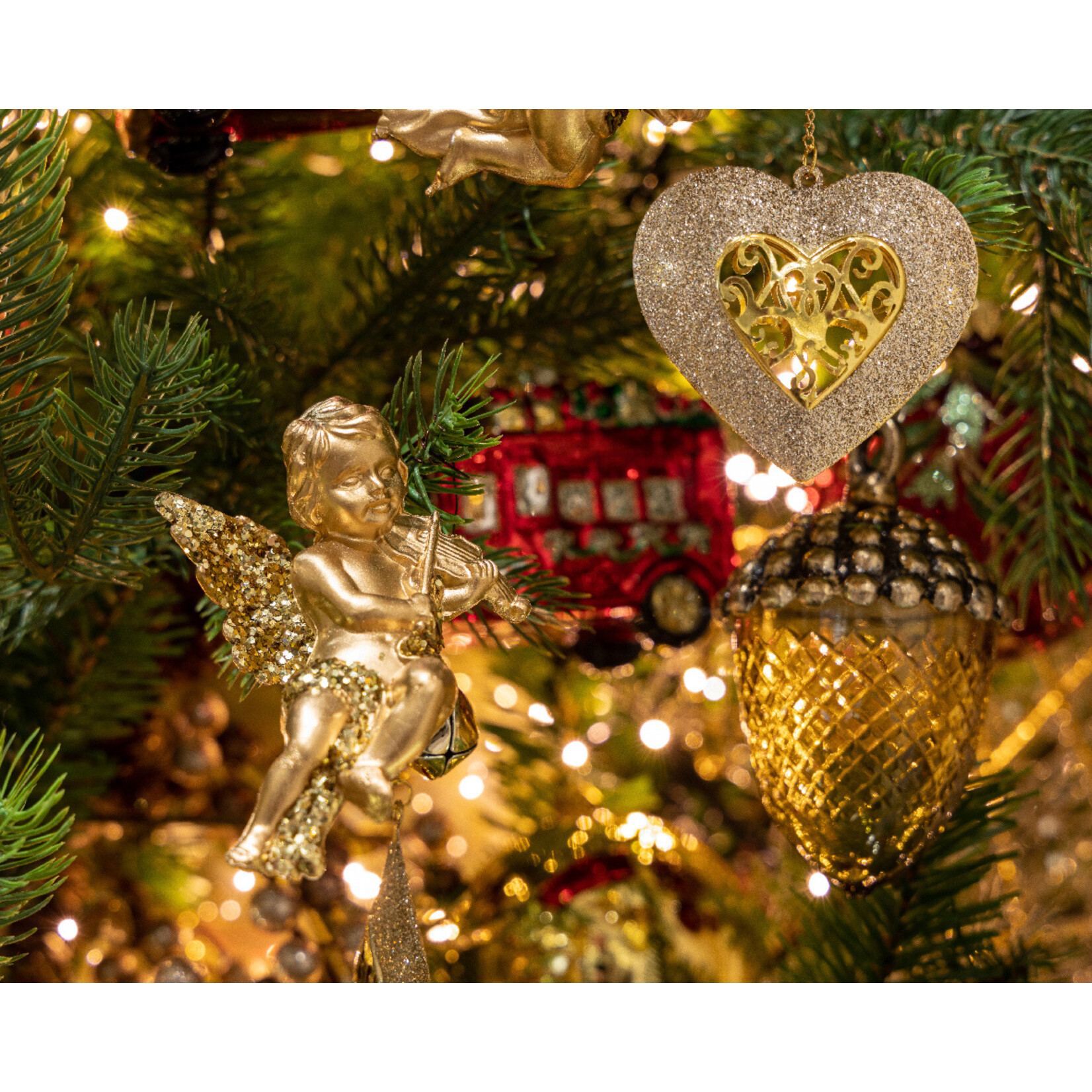 kaemingk Engel plastic glitter